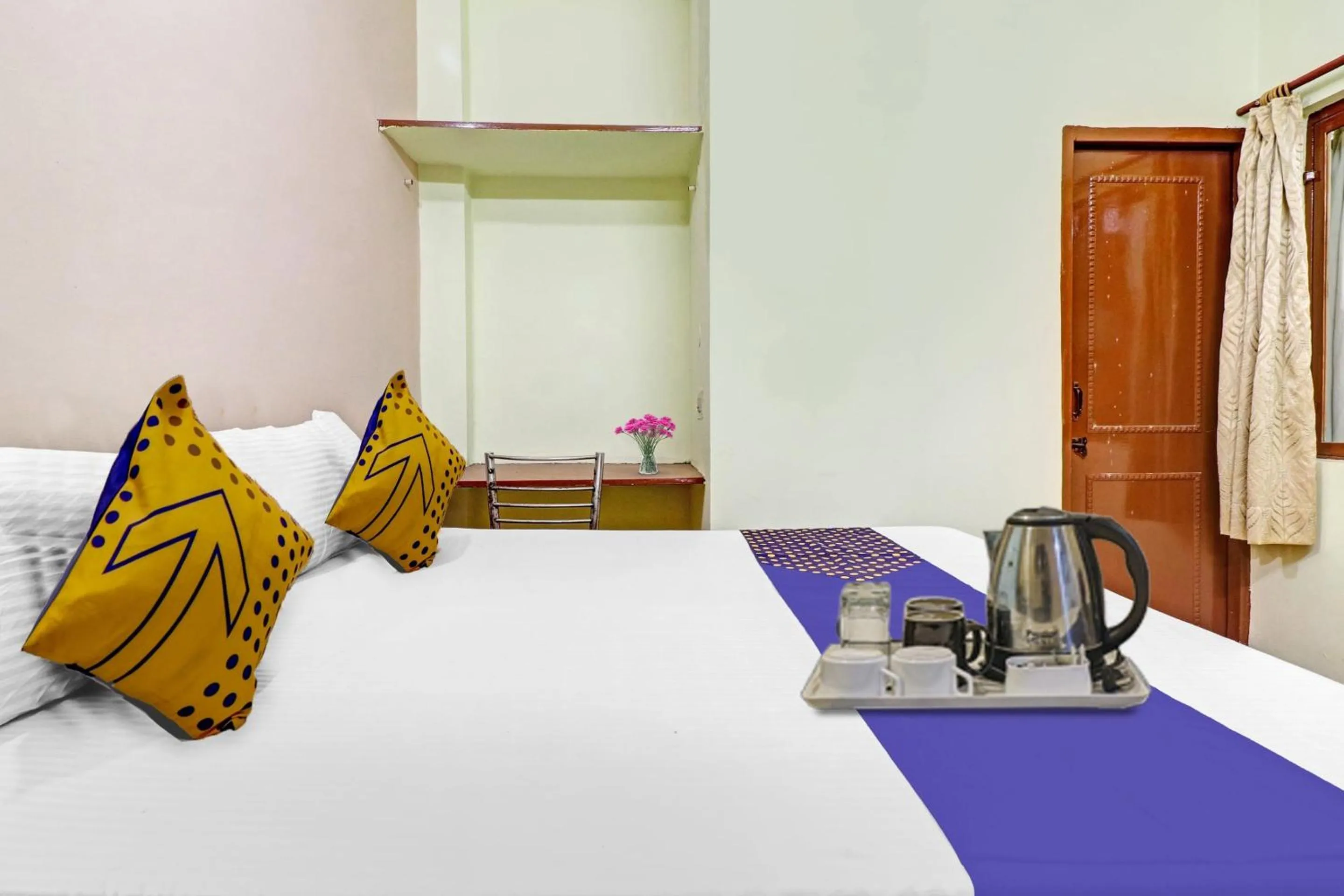 Bedroom, Bed in SPOT ON Ganpati Home Stays