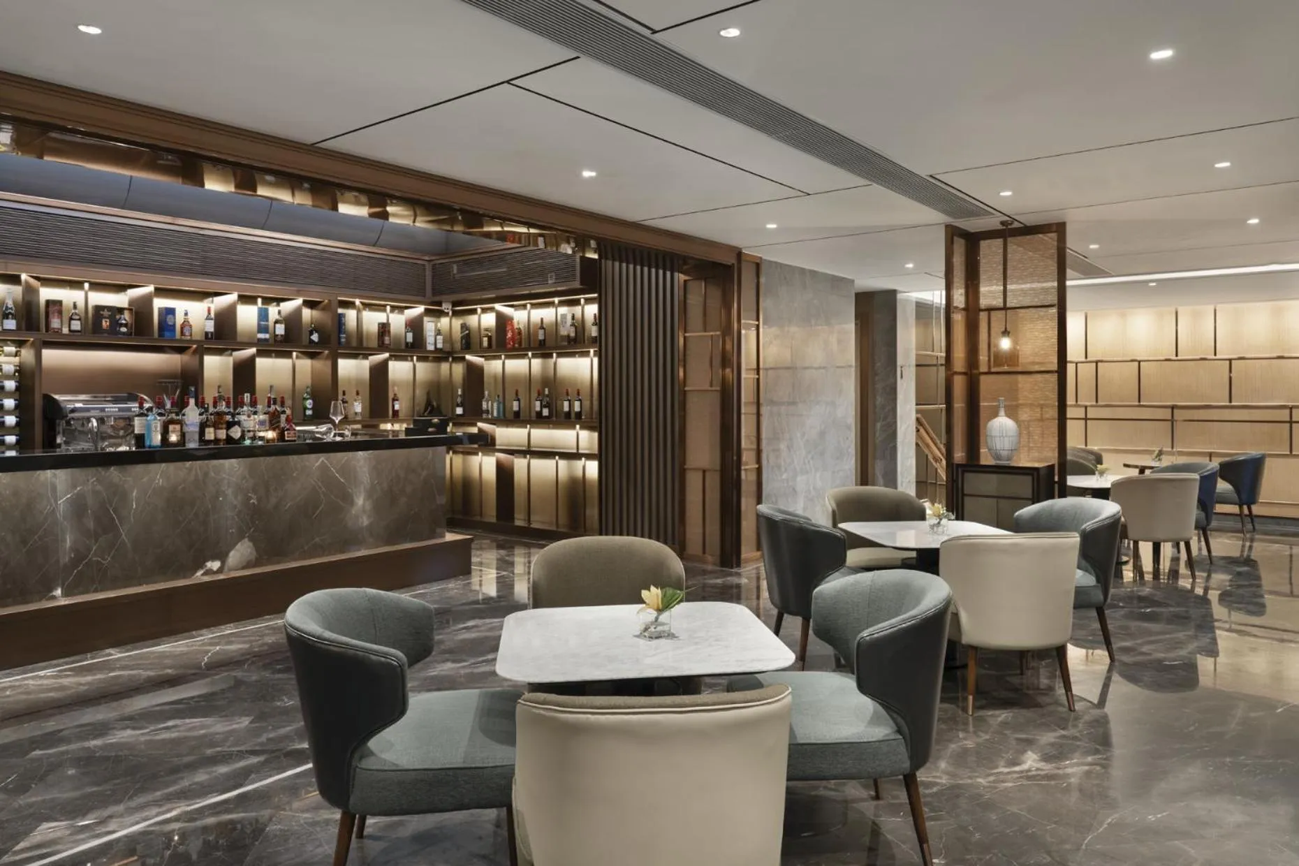 Lounge or bar in Oakwood Residence Foshan