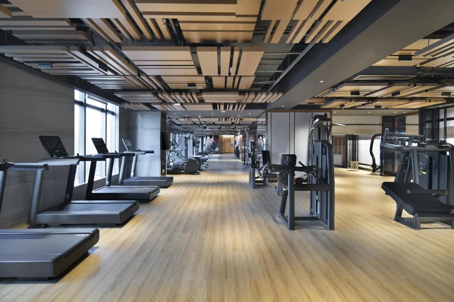 Fitness centre/facilities in Oakwood Residence Foshan