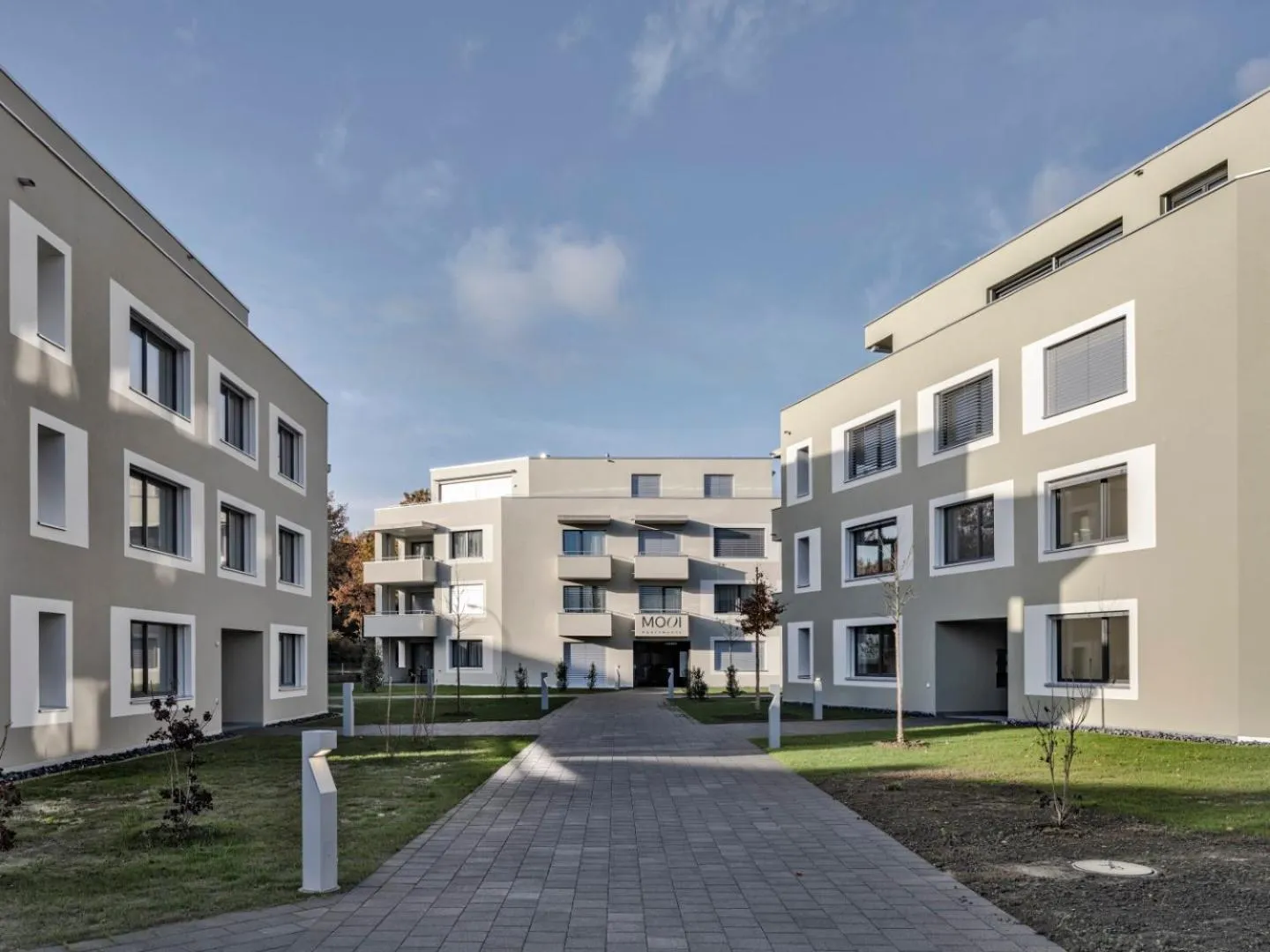 Facade/entrance in MOOI Apartments Grenchen
