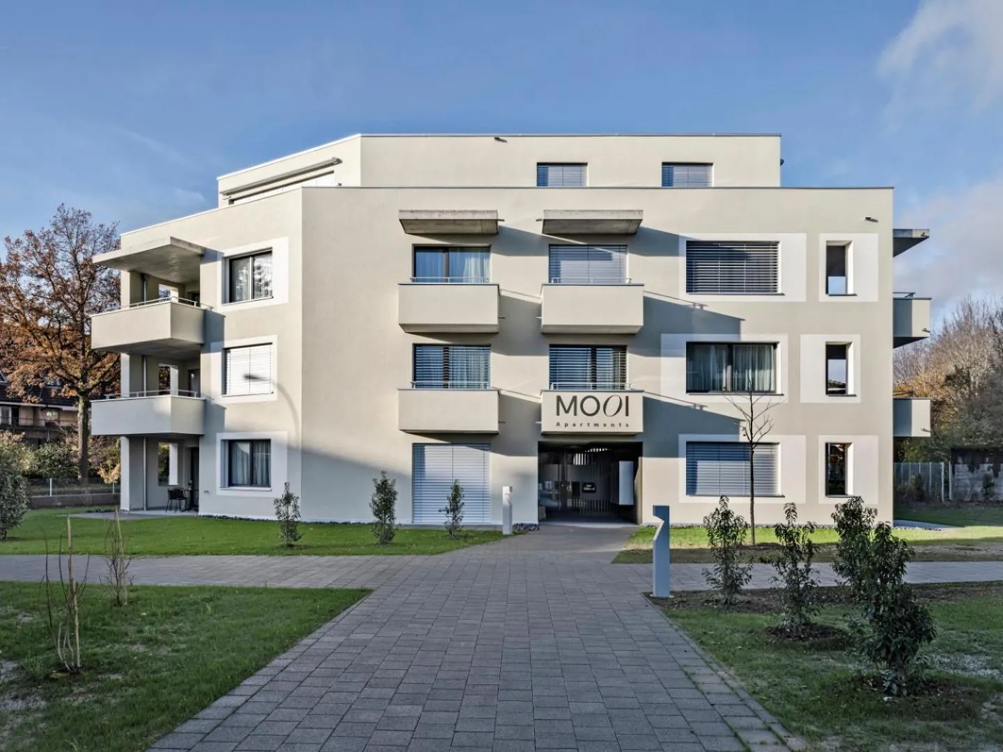 Facade/entrance in MOOI Apartments Grenchen