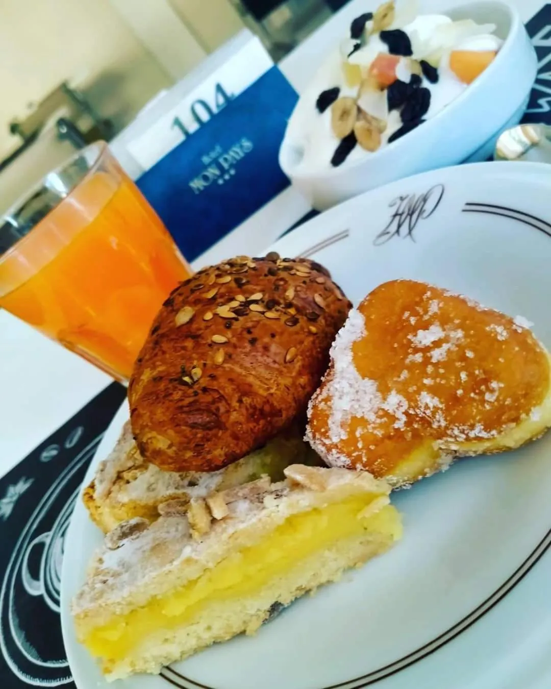 Food close-up in Hotel Mon Pays