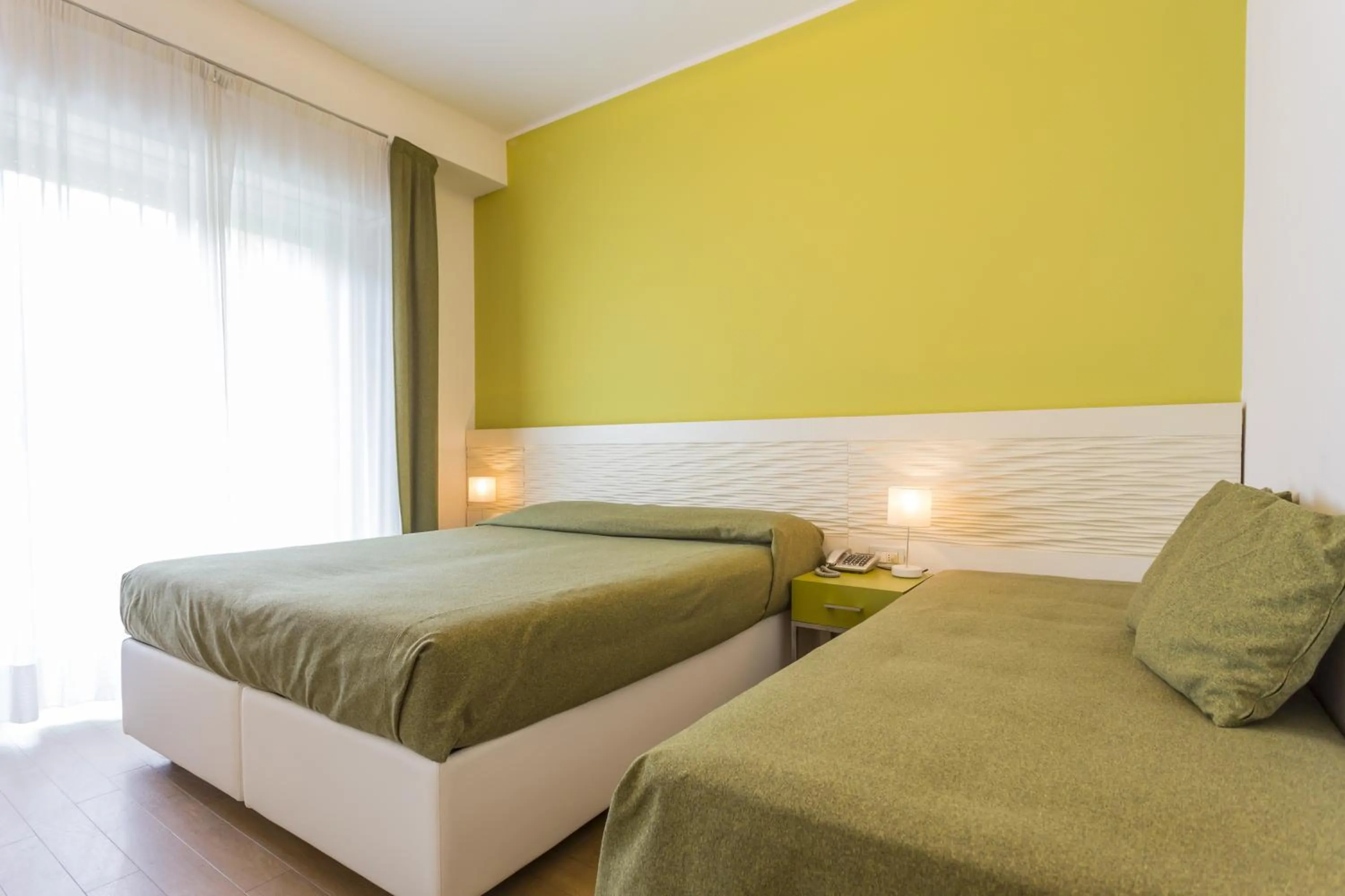 Bed in Hotel Mon Pays