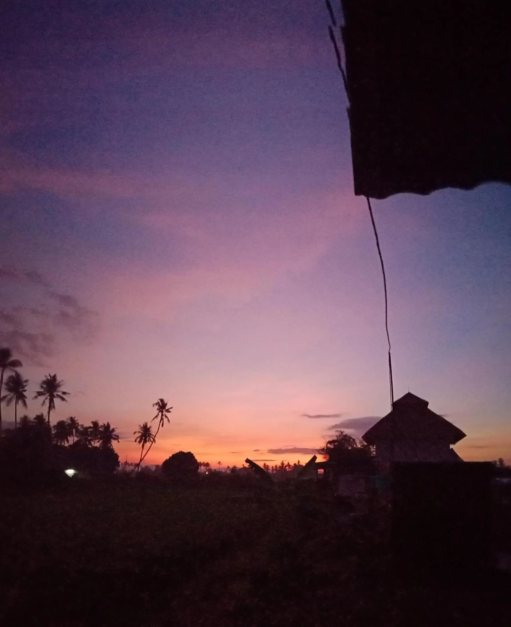 Sunrise in HOMESTAY Kampong KOTA AUR Resort with swimming pool, Kepala Batas, SEBERANG PERAI, PENANG -MOTAC registered Awarded ASEAN homestay standard Malaysia AWARD 2023-2028 Only 3 minutes from viral KG AGONG