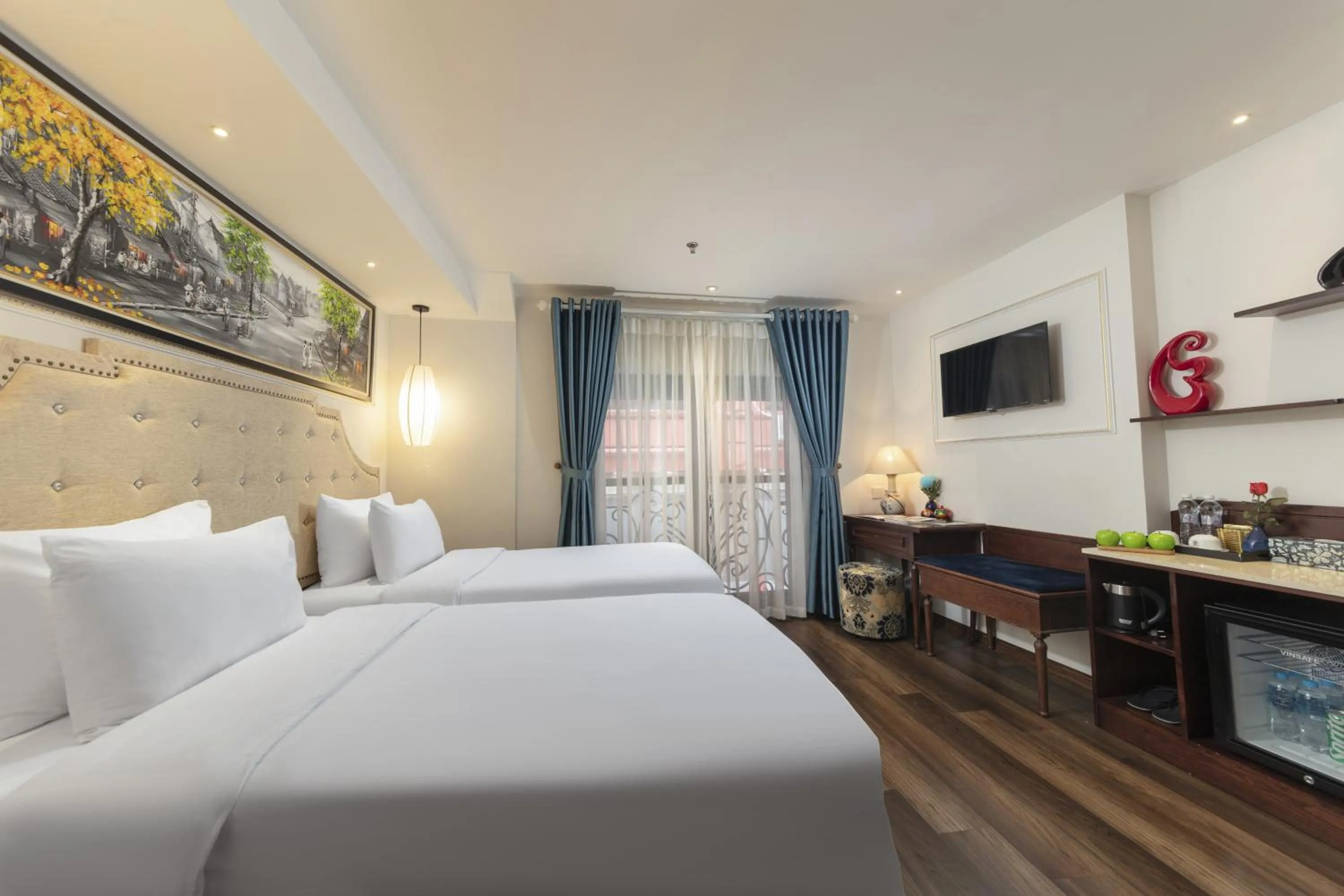 Bed in Hanoi Calista Hotel & Spa