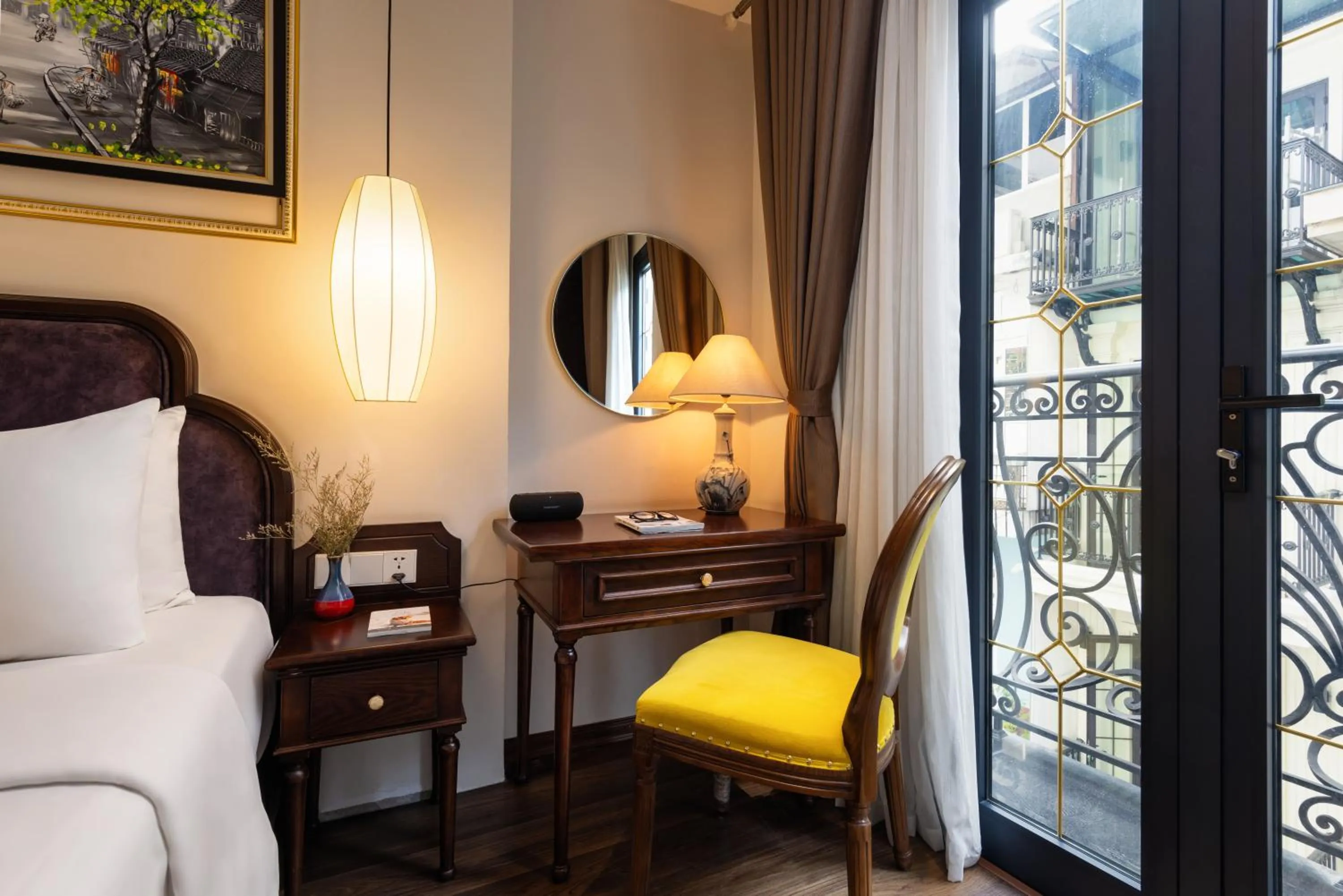 Balcony/Terrace in Hanoi Calista Hotel & Spa