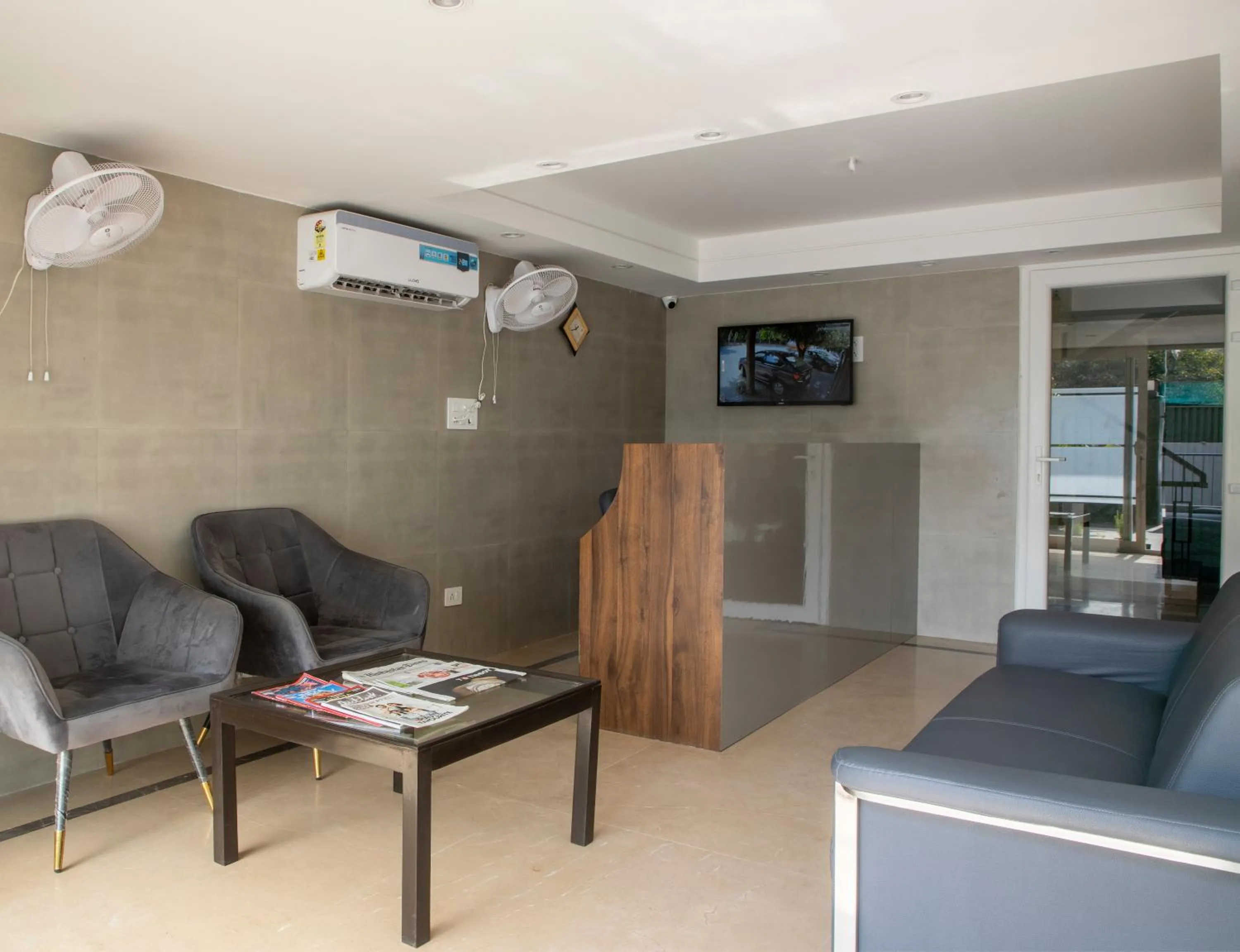 Lobby or reception in Perch Service Apartment DLF Cyber City