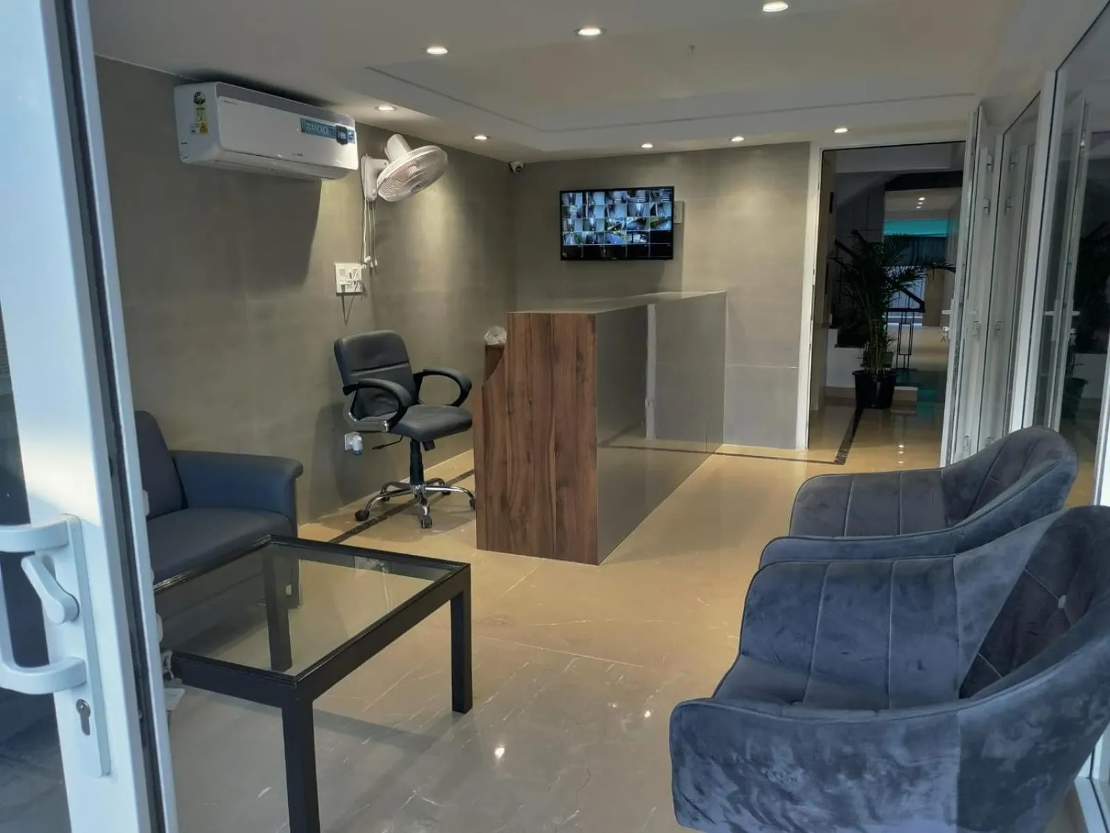 Lobby or reception in Perch Service Apartment DLF Cyber City