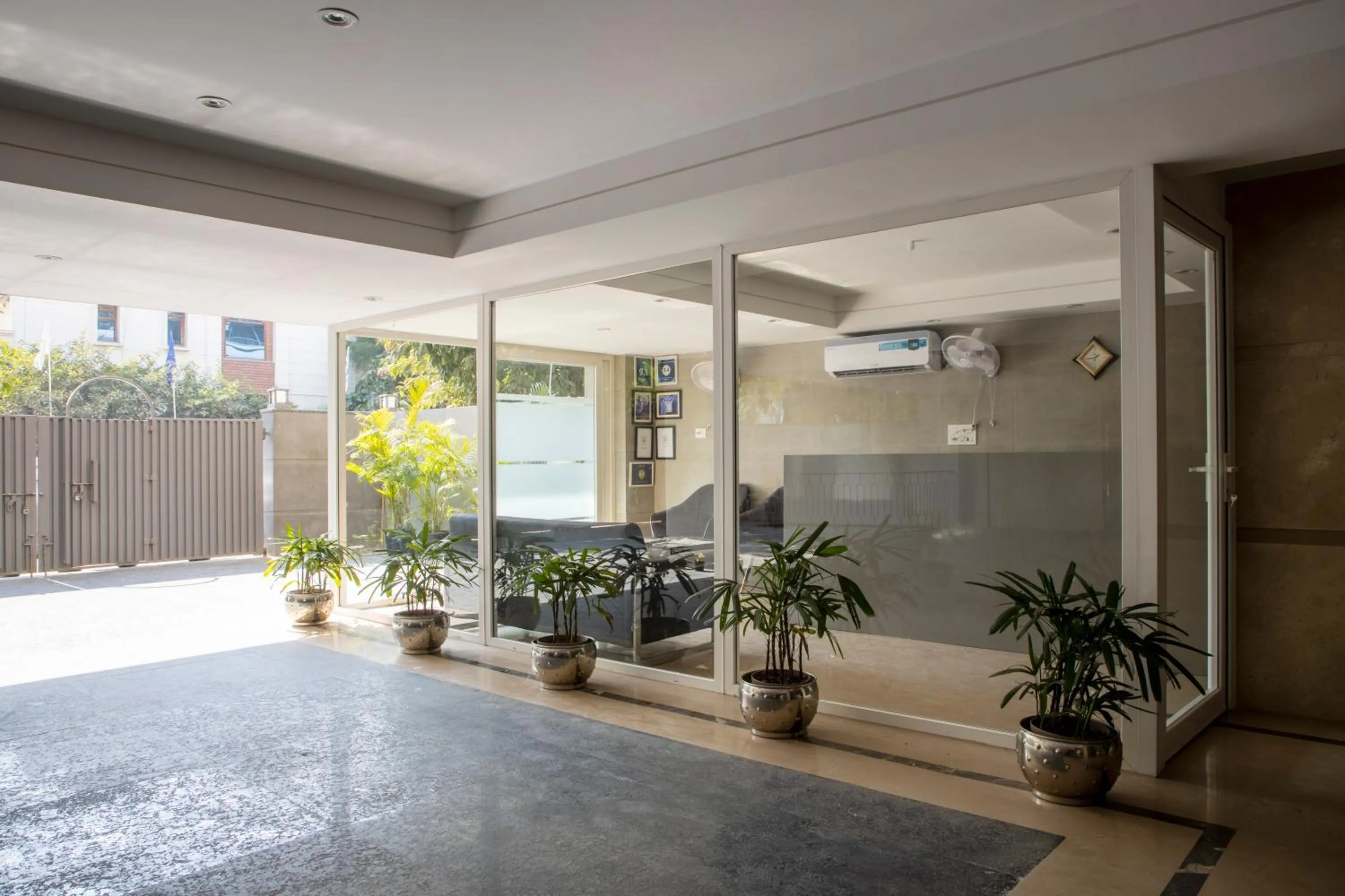 Facade/entrance in Perch Service Apartment DLF Cyber City