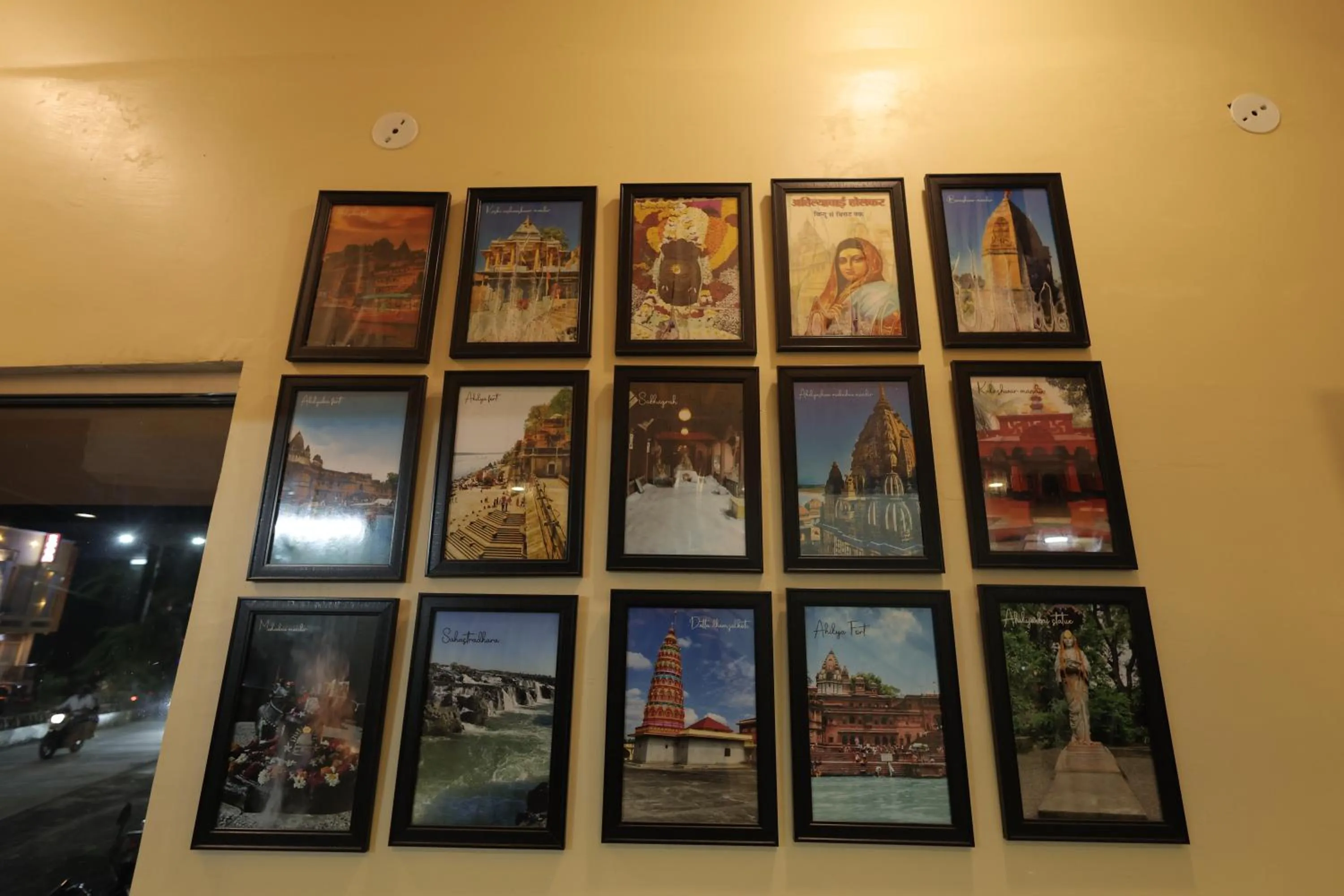 Decorative detail in Hotel Shivalay Palace