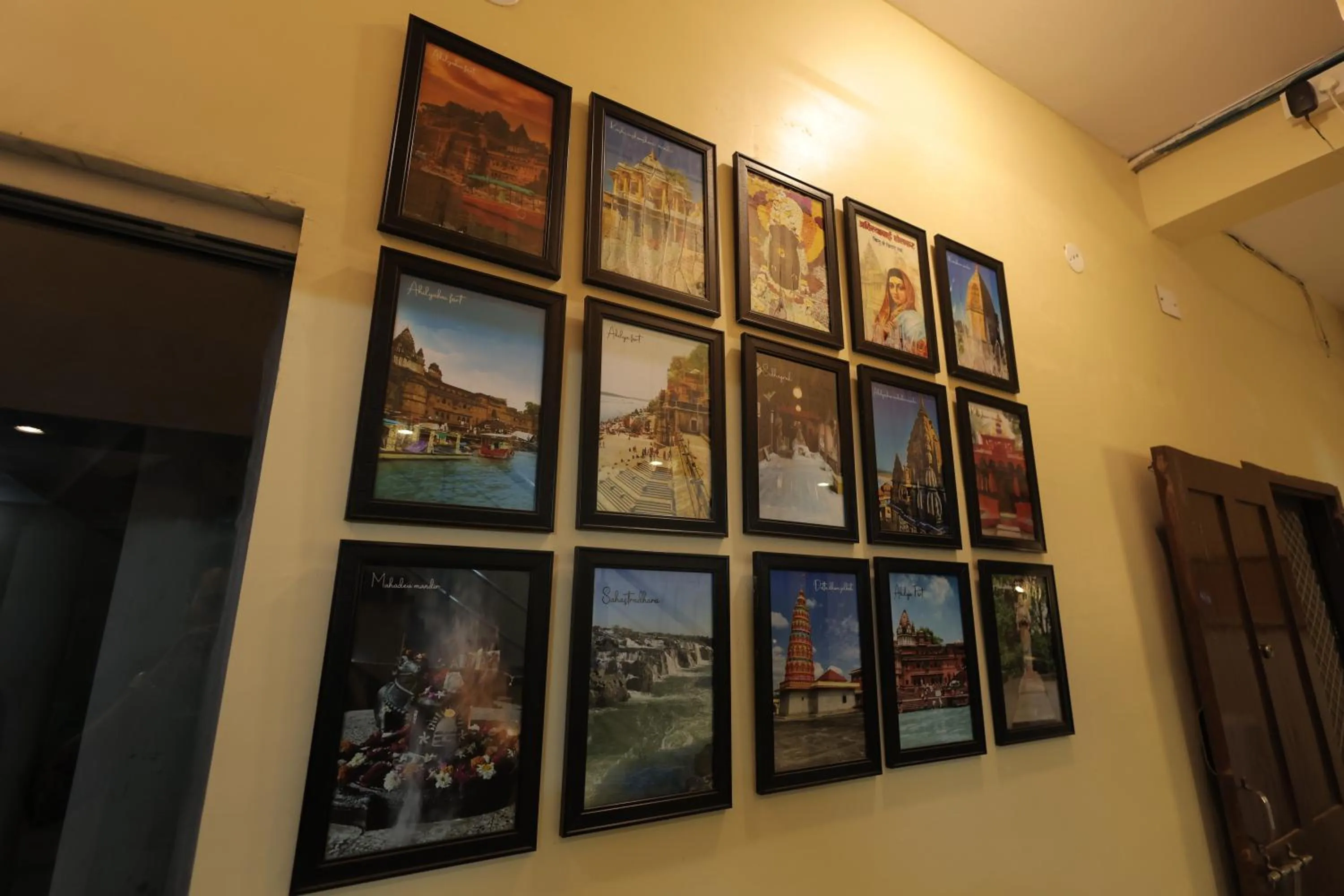 Decorative detail in Hotel Shivalay Palace