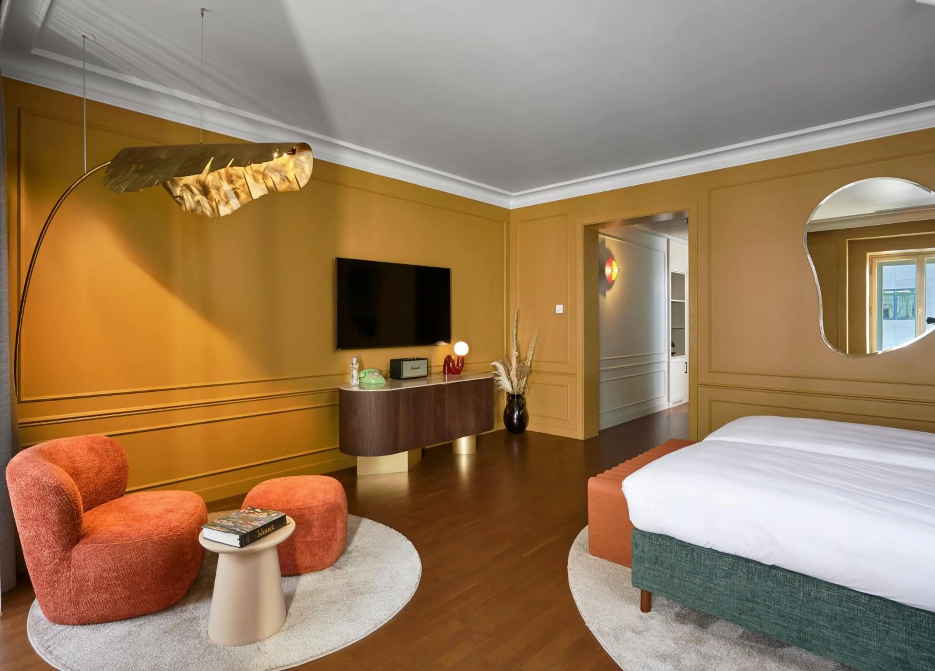 Photo of the whole room, Bed in Verno House Budapest, Vignette Collection by IHG