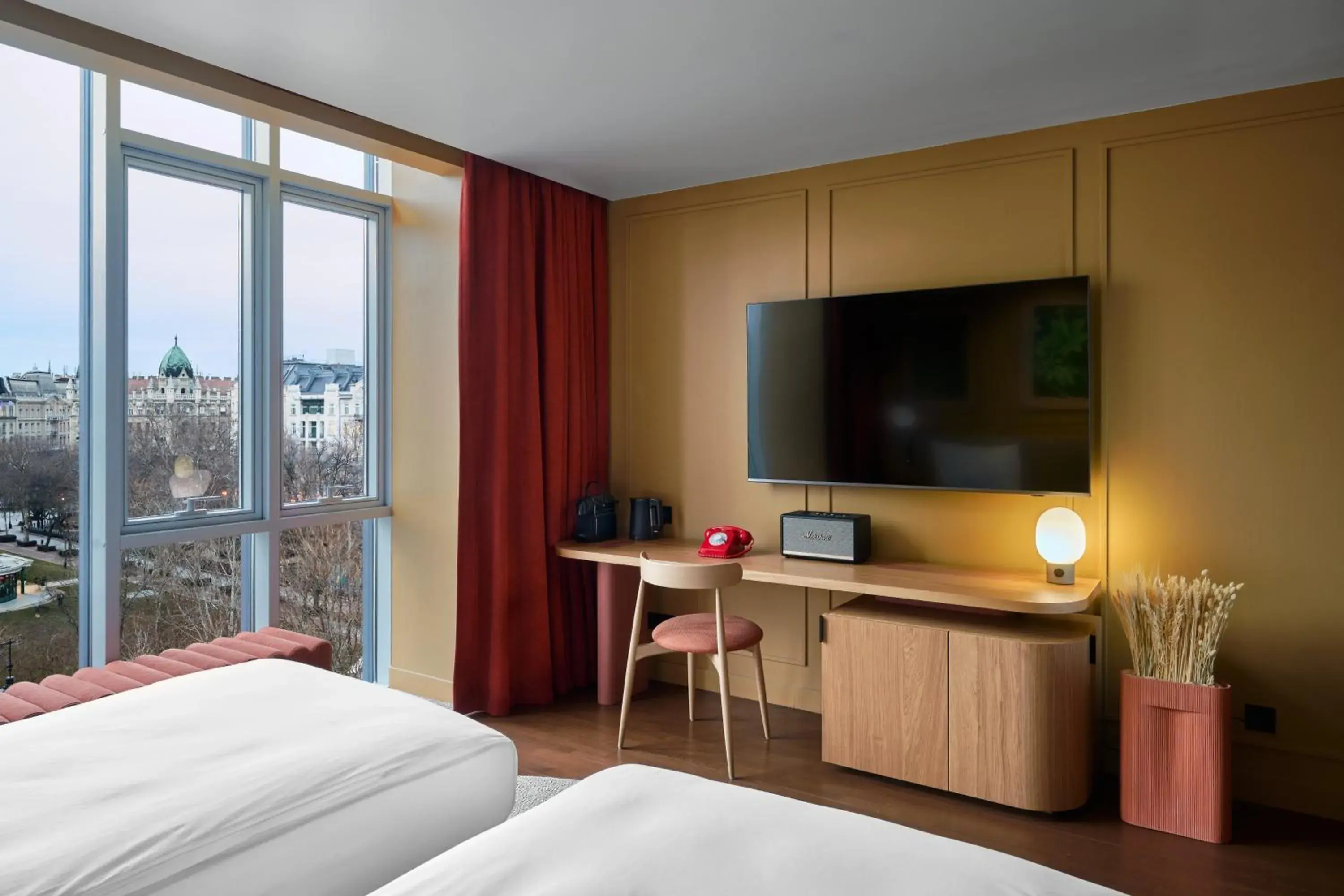 Deluxe King Room with City View in Verno House Budapest, Vignette Collection by IHG Deluxe King Room with City View in Verno House Budapest, Vignette Collection by IHG