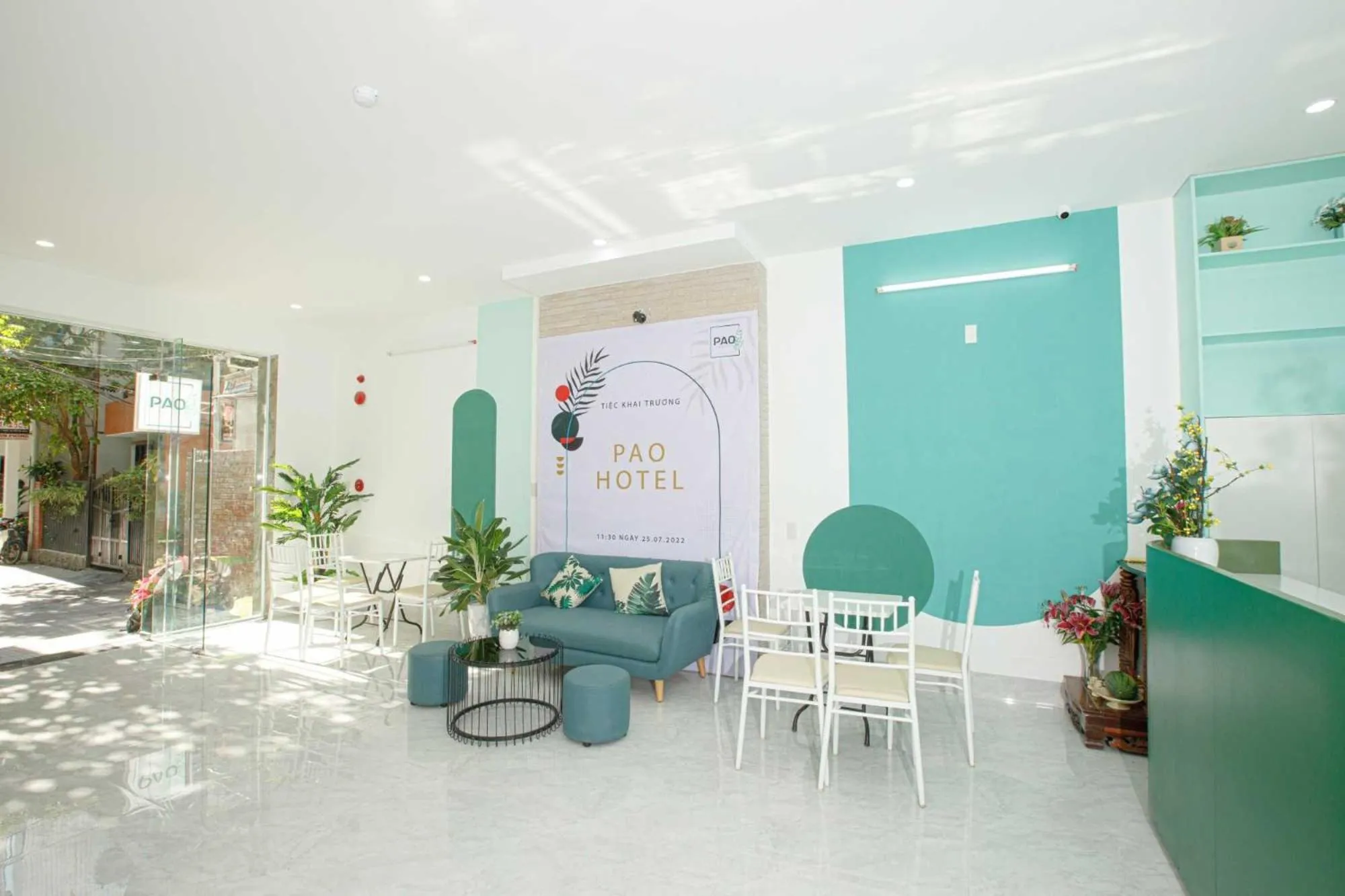 Lobby or reception in Pao Hotel