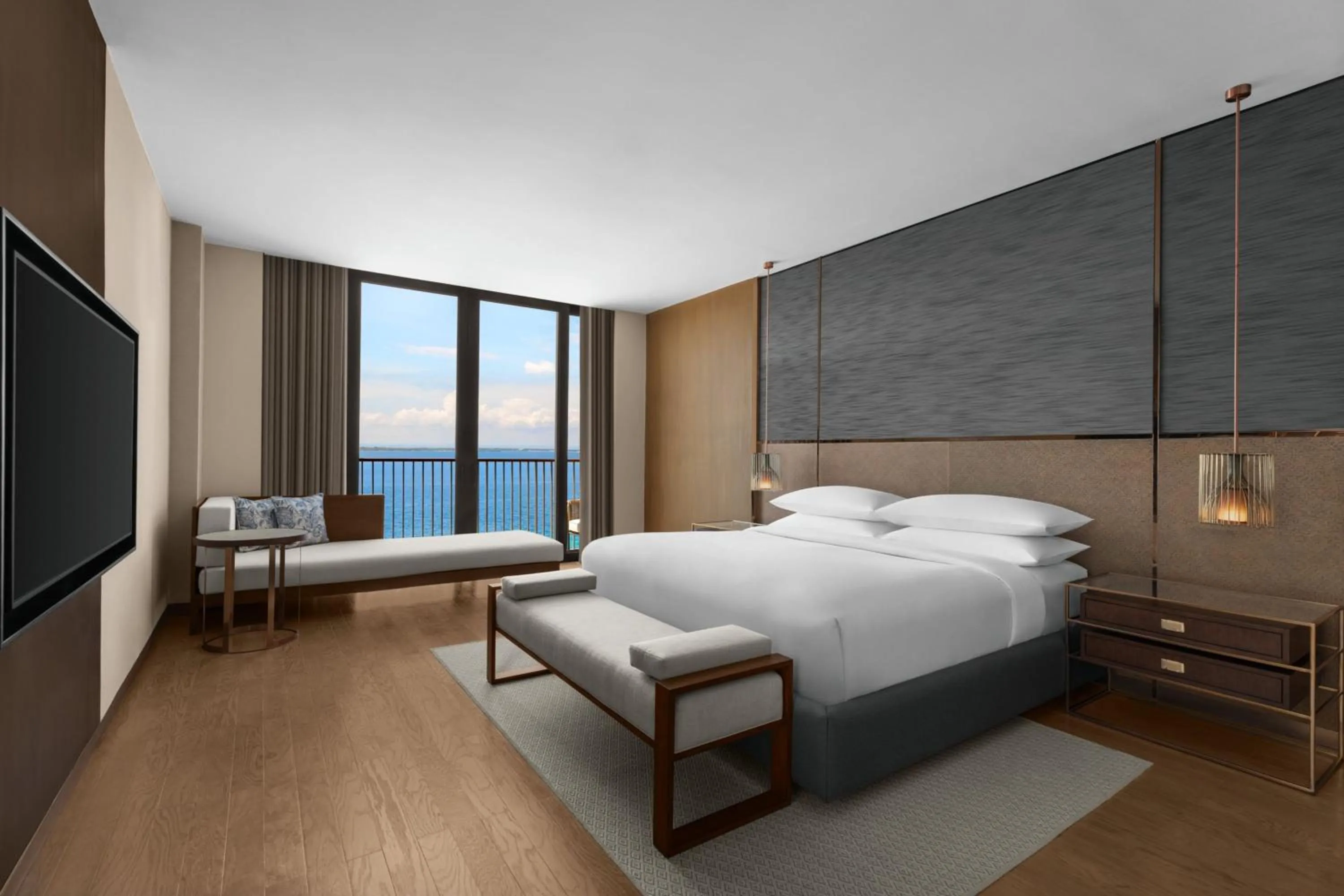 Bedroom, Bed in Sheraton Cebu Mactan Resort