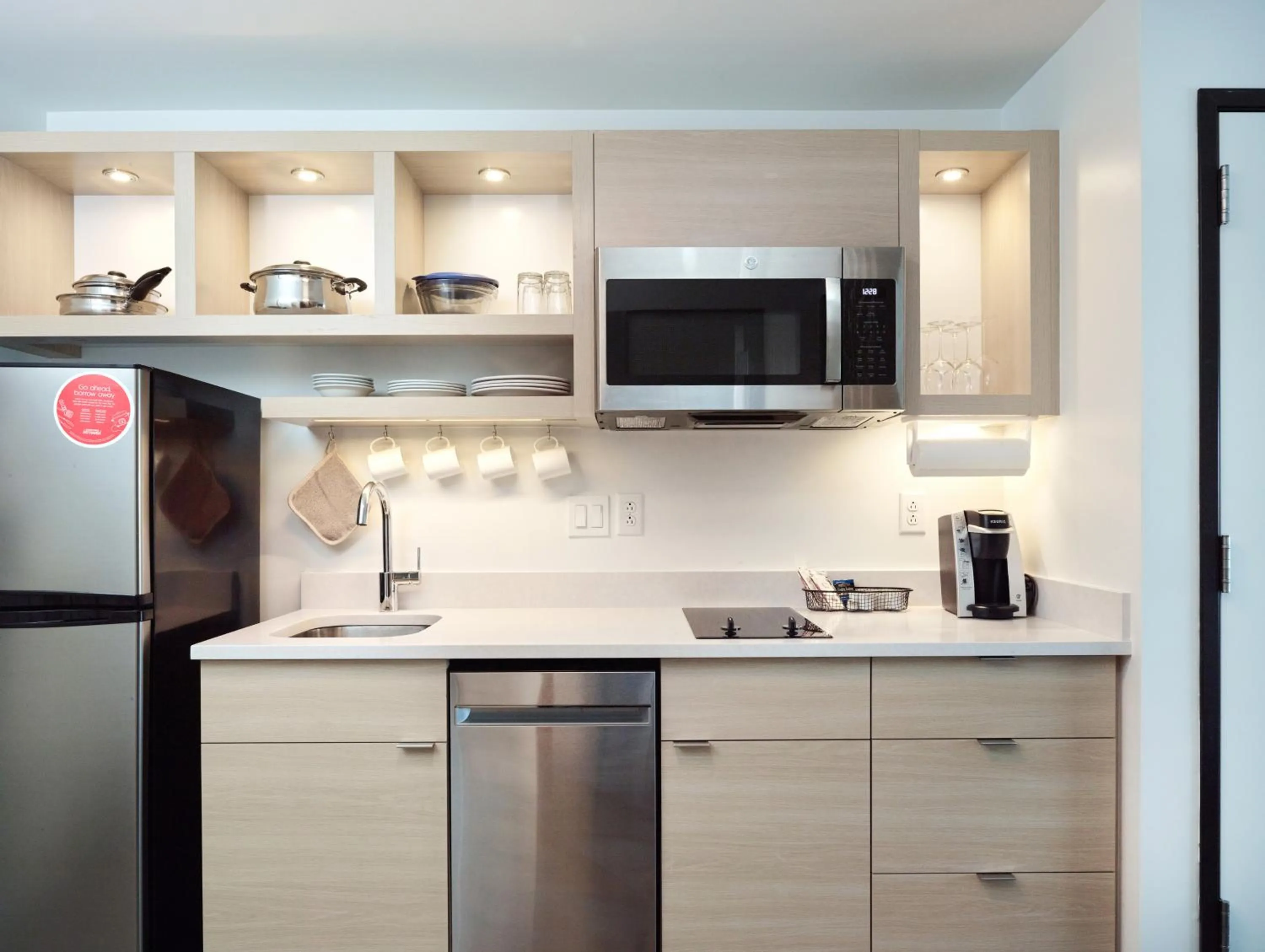 Kitchen or kitchenette in TownePlace Suites by Marriott Chattanooga South, East Ridge