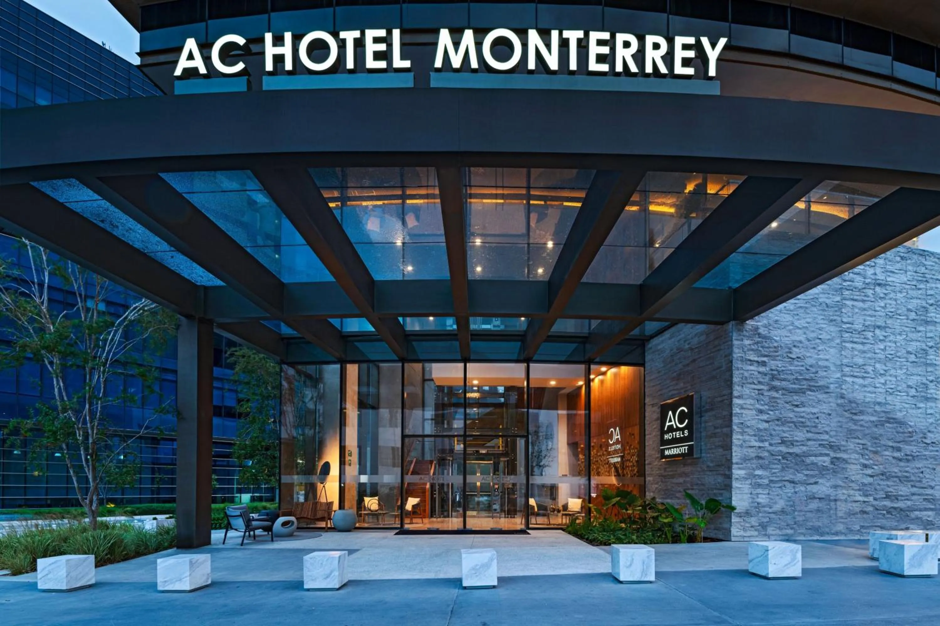 Property building in AC Hotel by Marriott Monterrey Valle