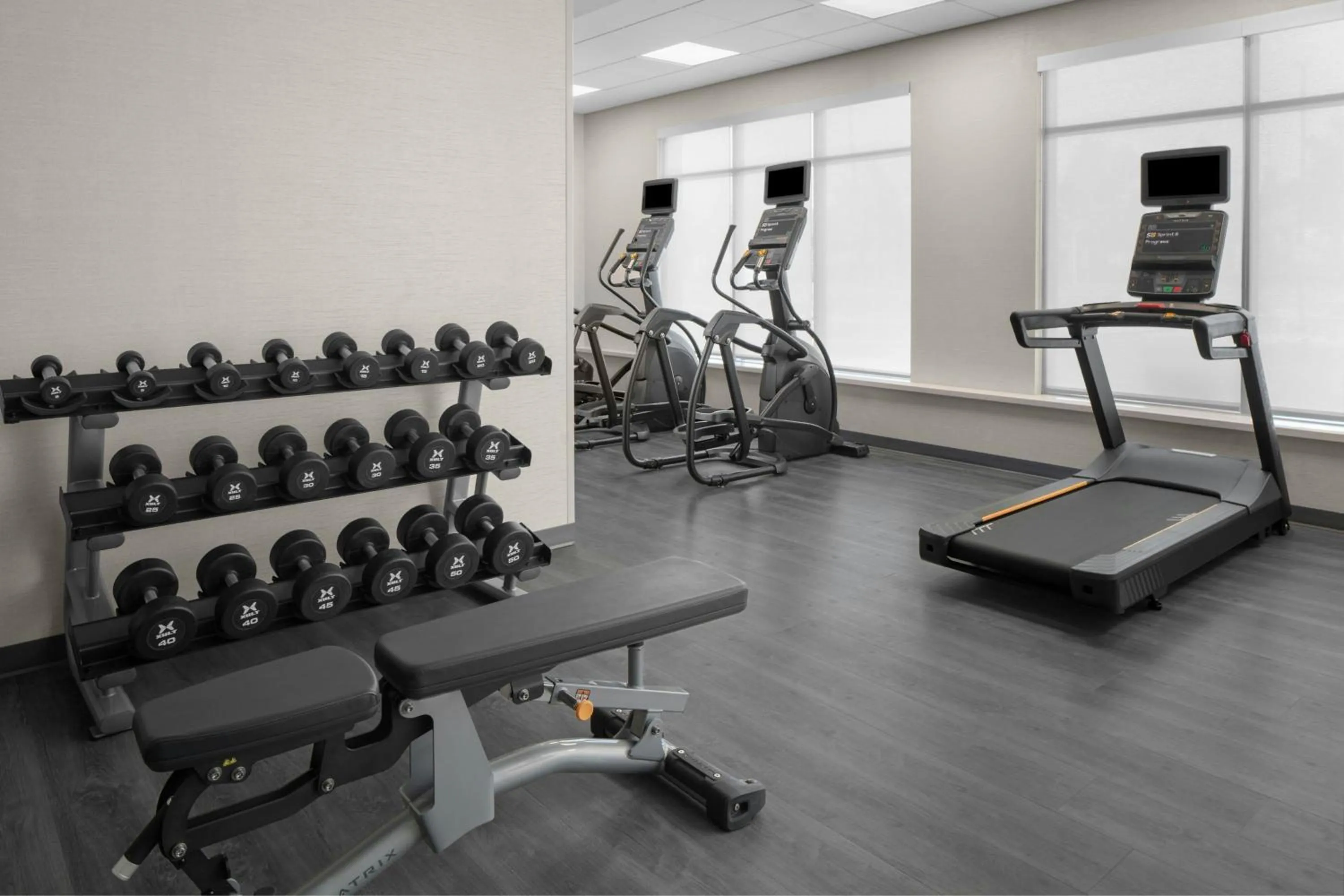 Fitness centre/facilities in TownePlace Suites by Marriott Sacramento Rancho Cordova