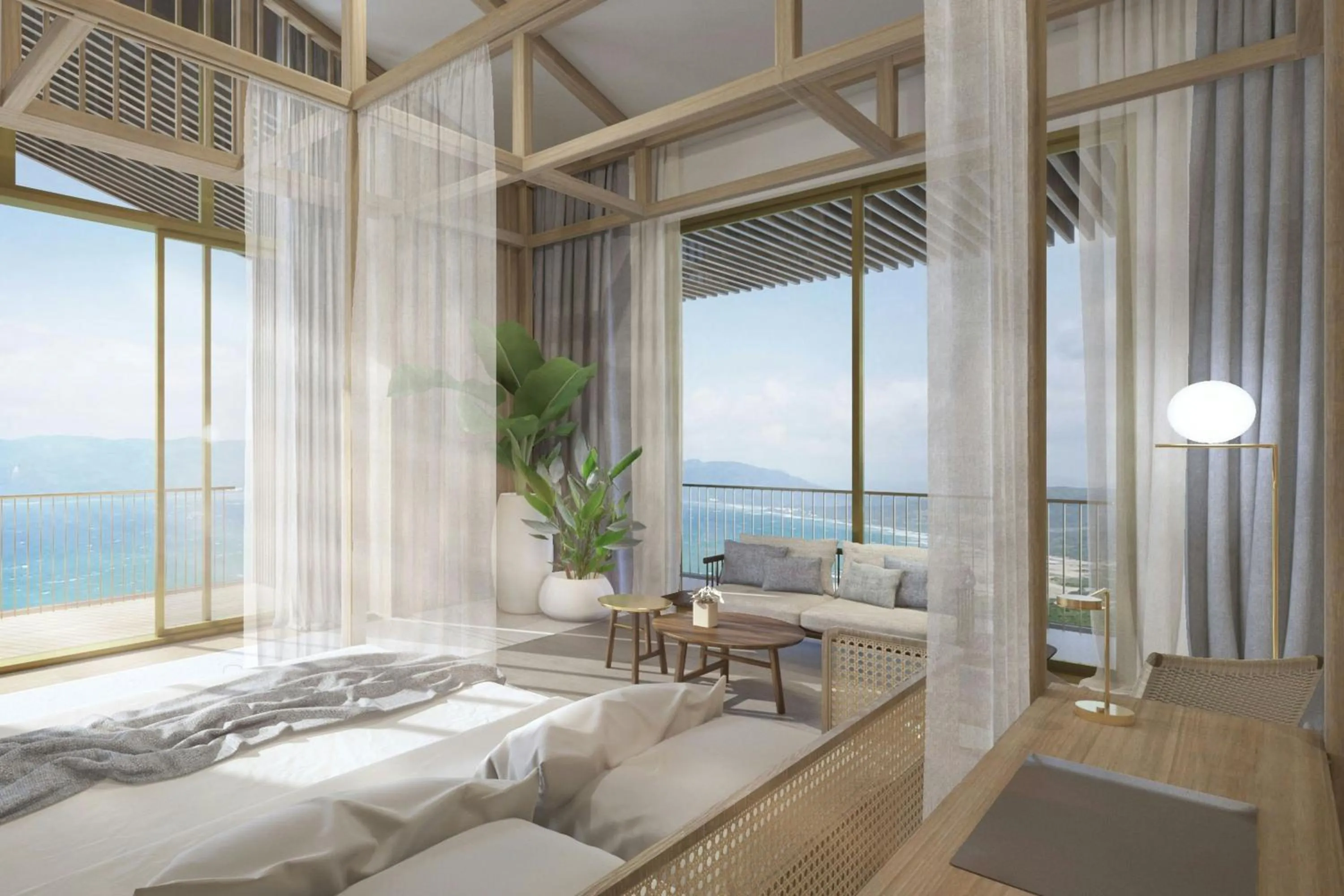 Photo of the whole room, Bed in The Taikang Sanya, a Tribute Portfolio Resort