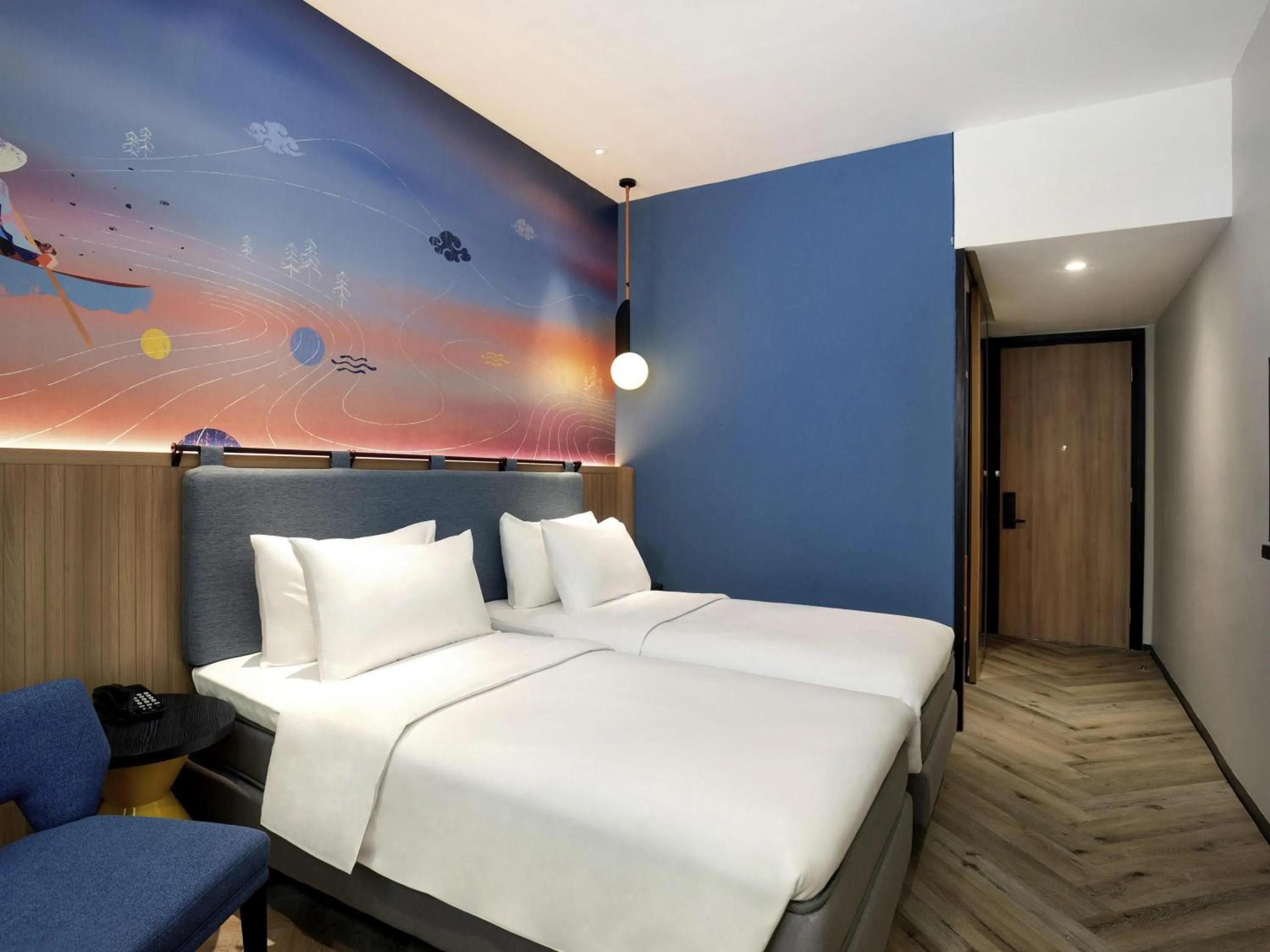 Bedroom, Bed in ibis Styles Semarang Simpang Lima