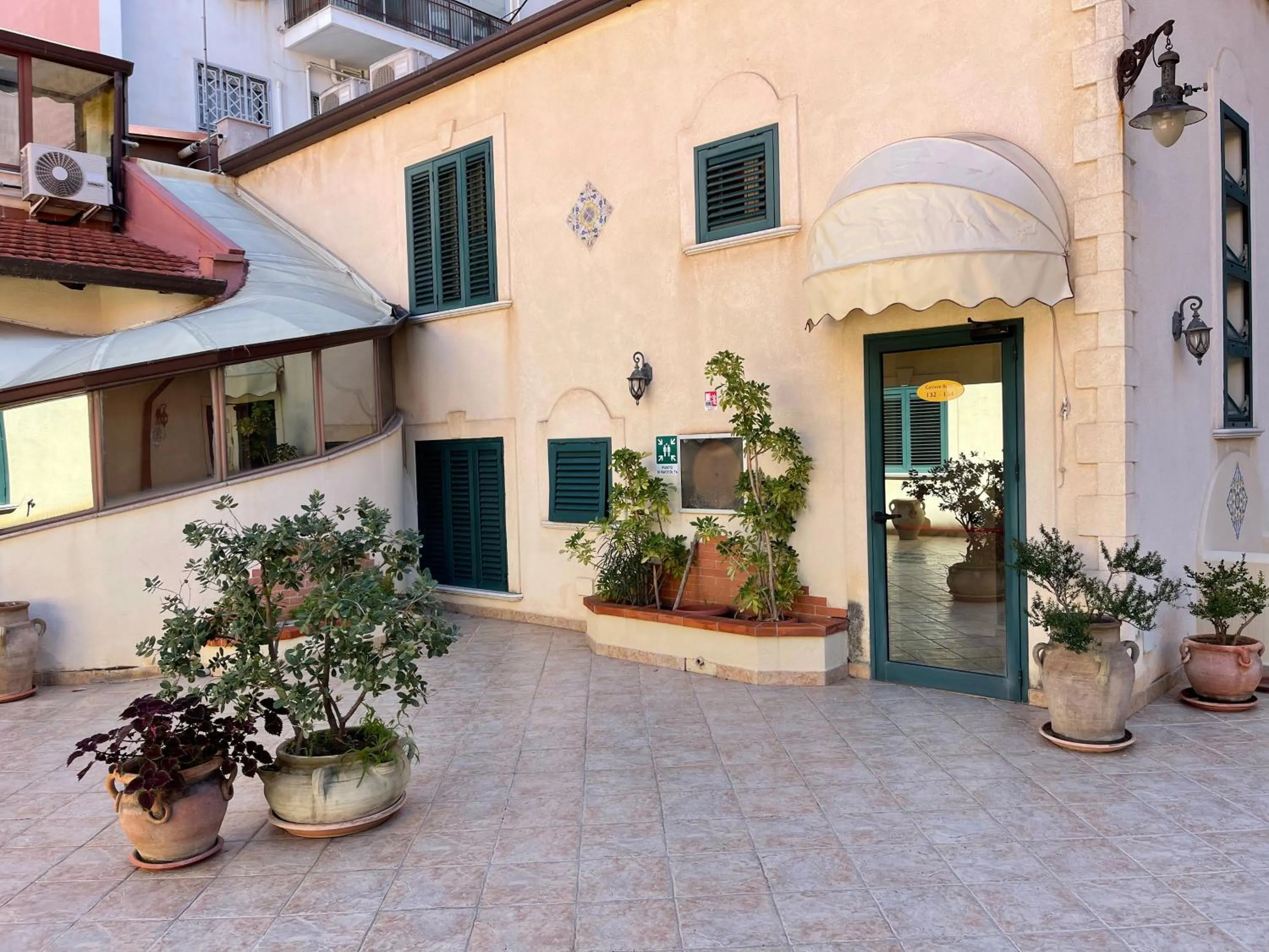 Garden in Hotel Trinacria