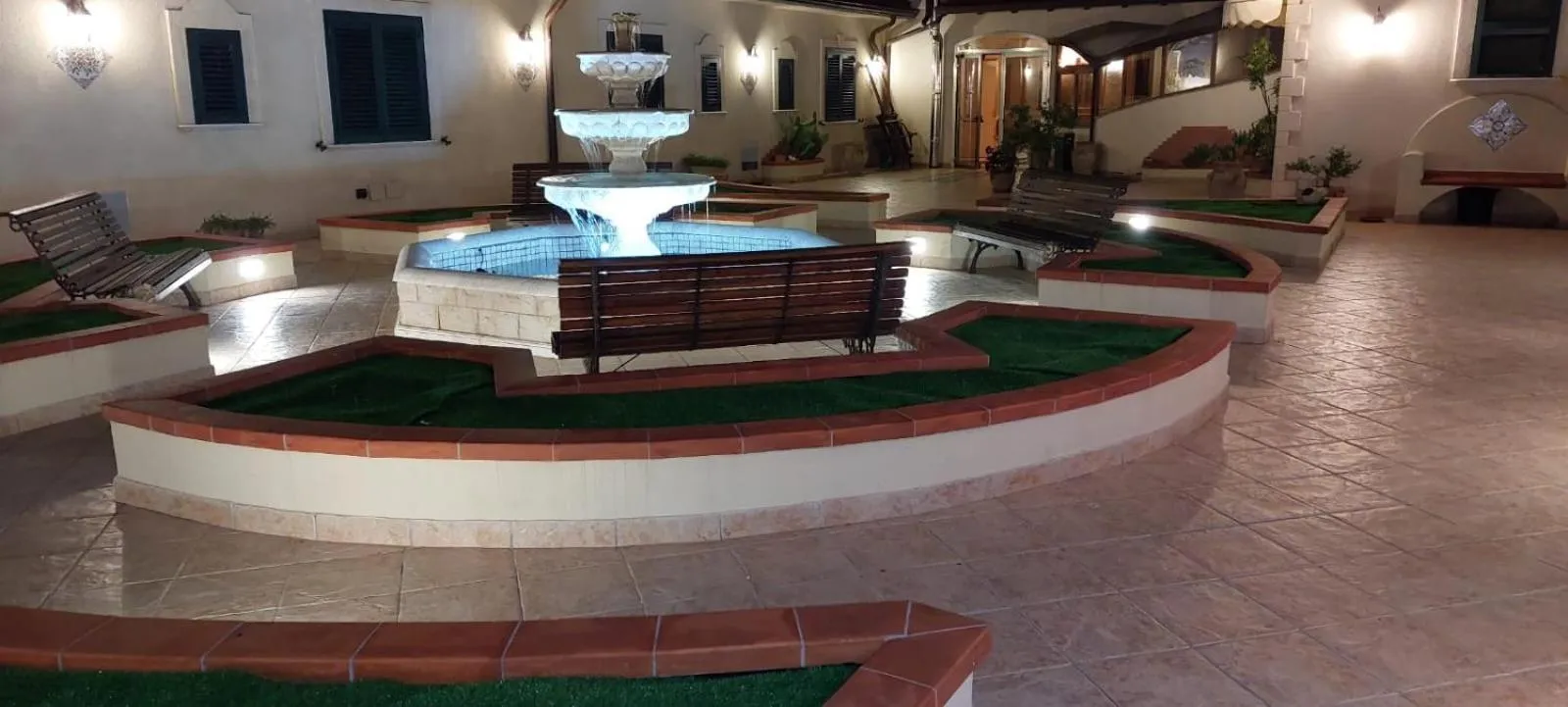 Garden in Hotel Trinacria