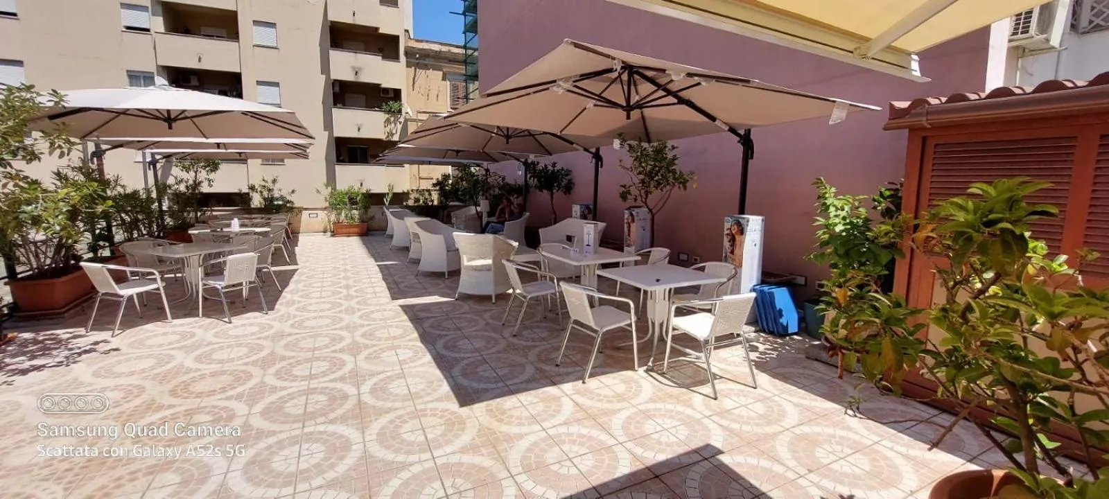 Balcony/Terrace in Hotel Trinacria