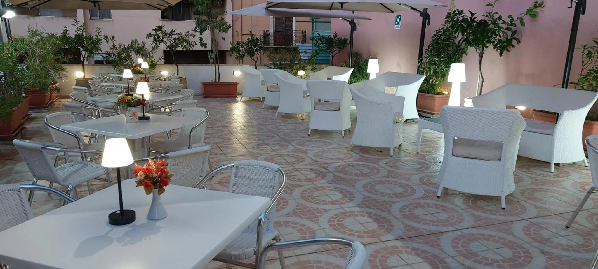 Balcony/Terrace in Hotel Trinacria