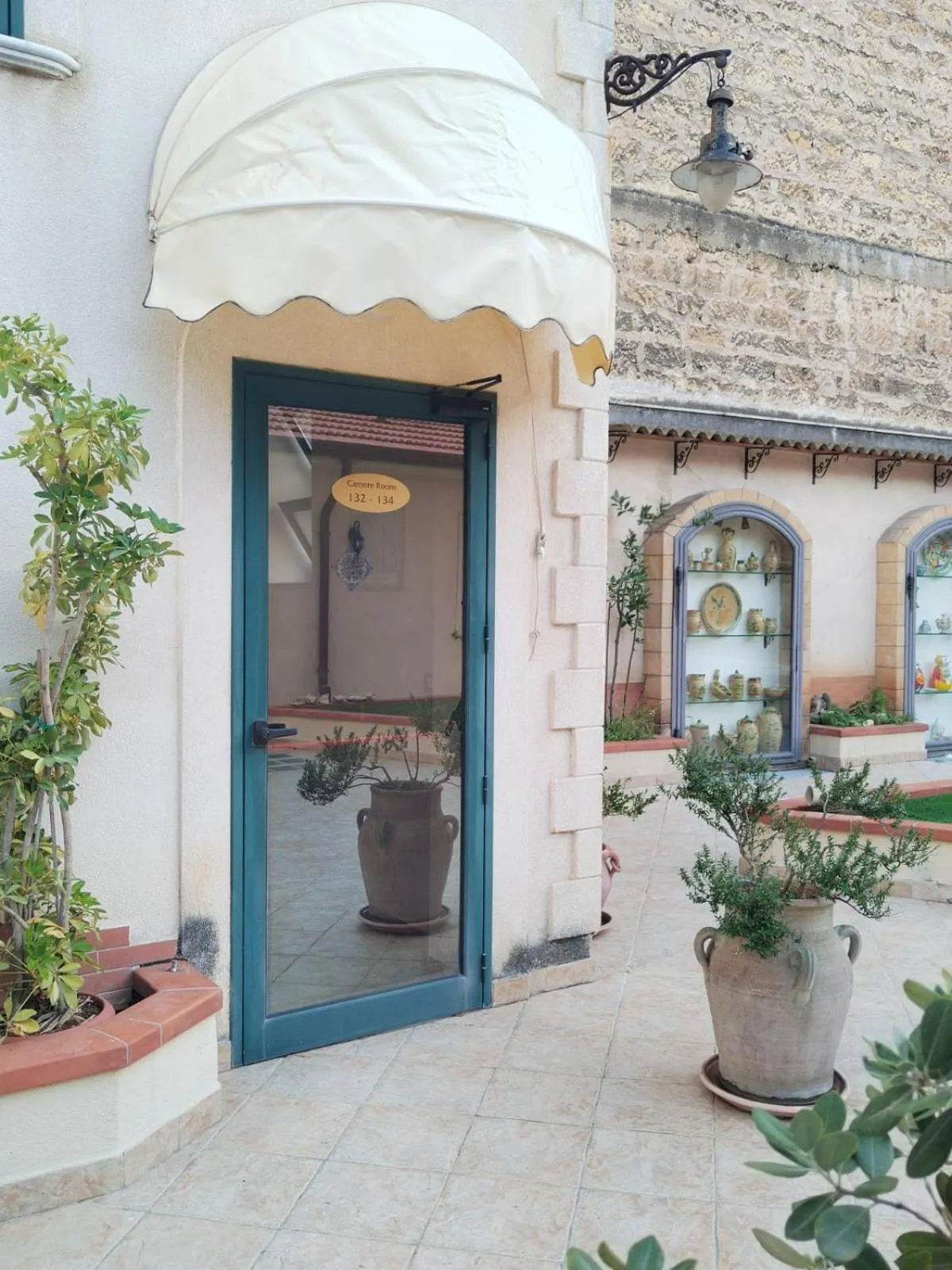 Garden in Hotel Trinacria