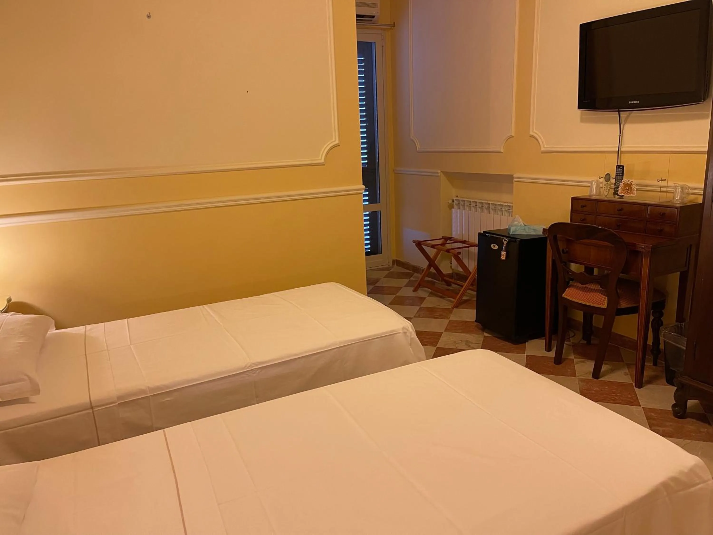 Bed in Hotel Trinacria