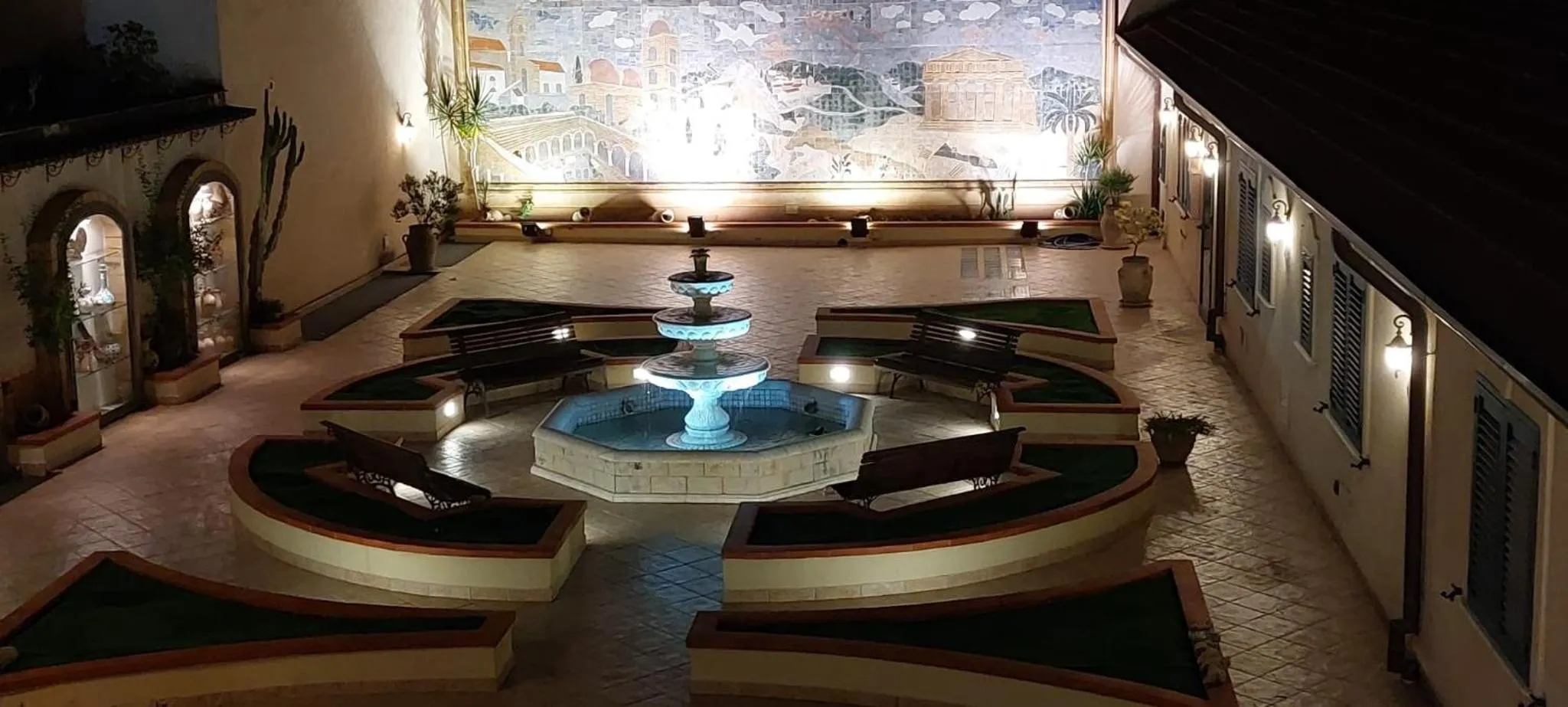 Garden in Hotel Trinacria