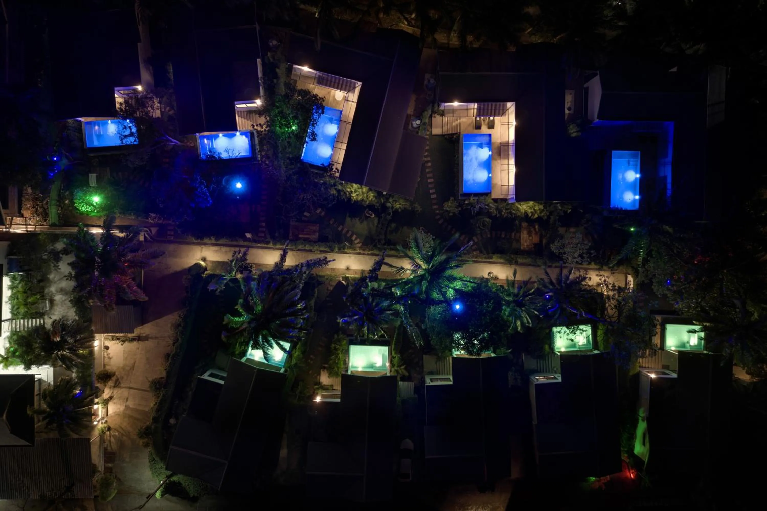 Night in Bougain Villas