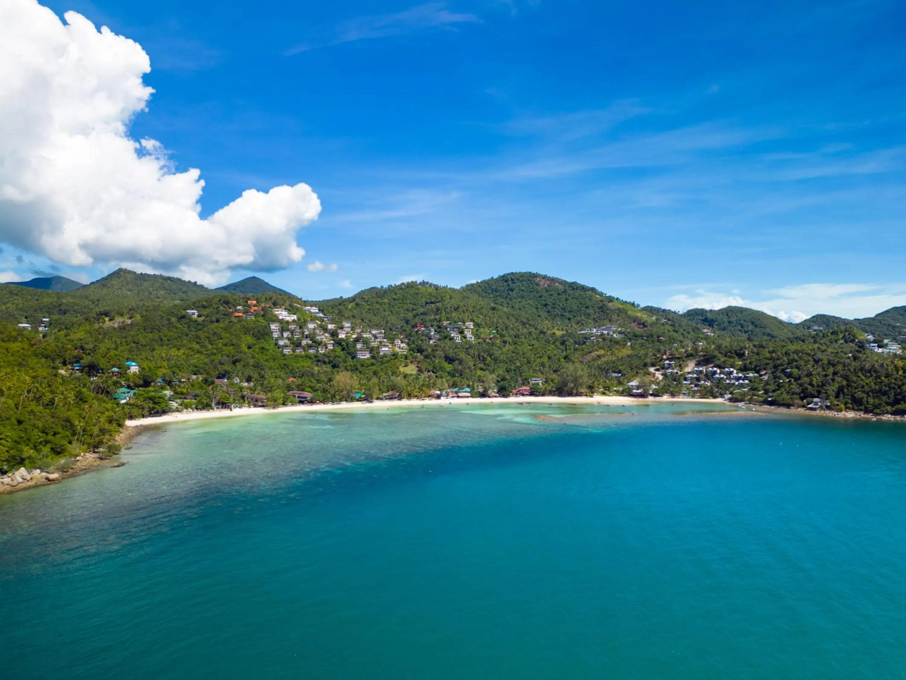 Bird's eye view in Bougain Villas