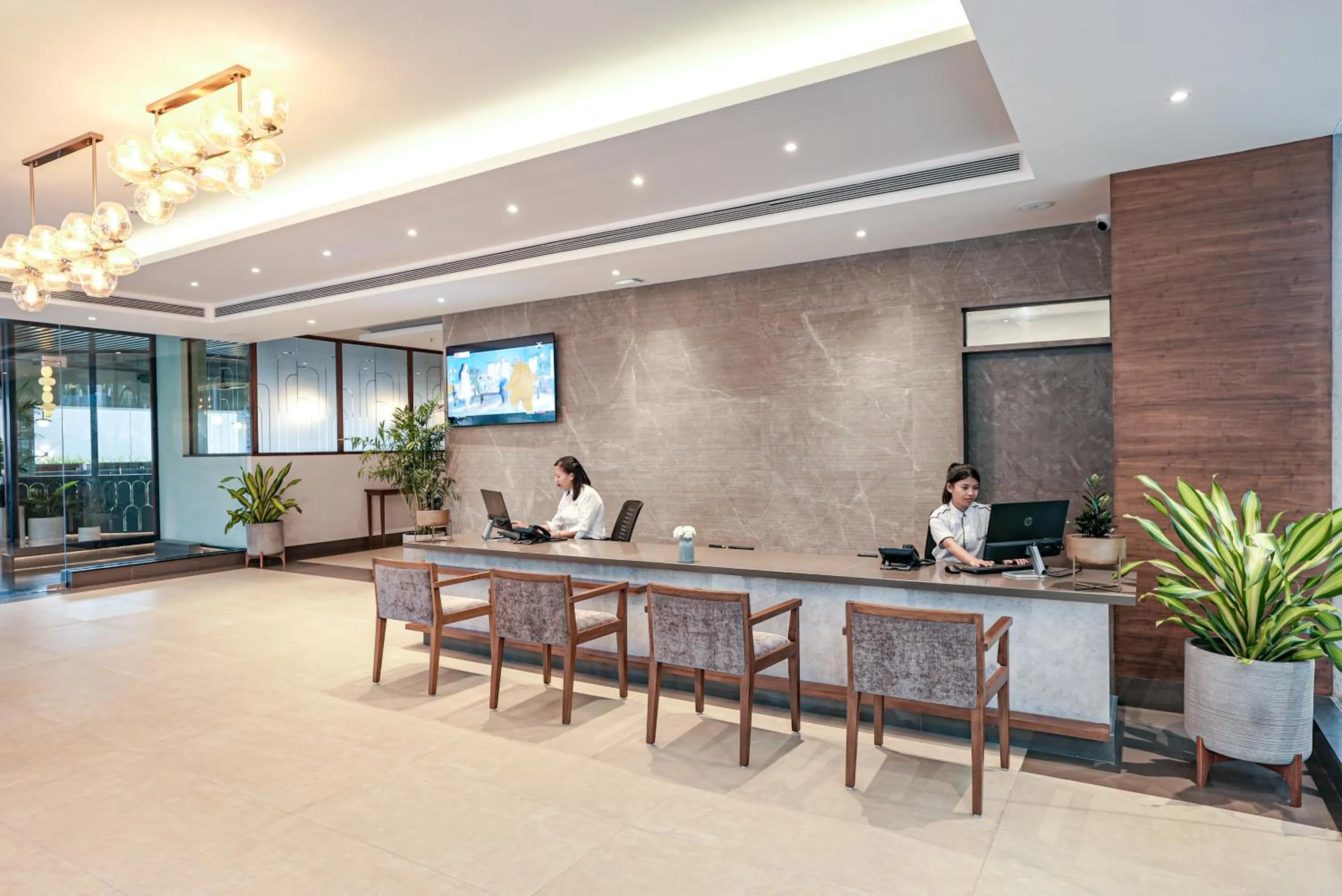 Lobby or reception in The Sulit Whitefield