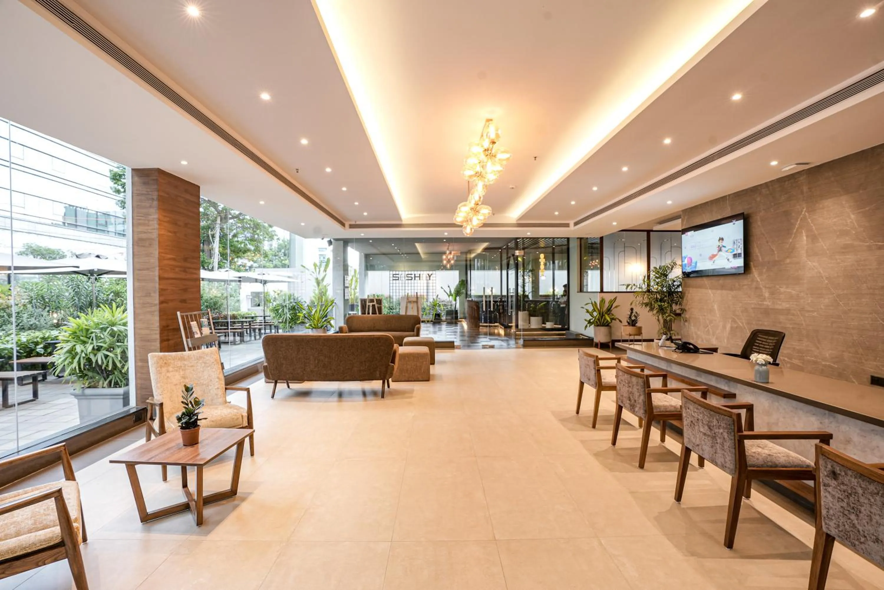 Lobby or reception in The Sulit Whitefield