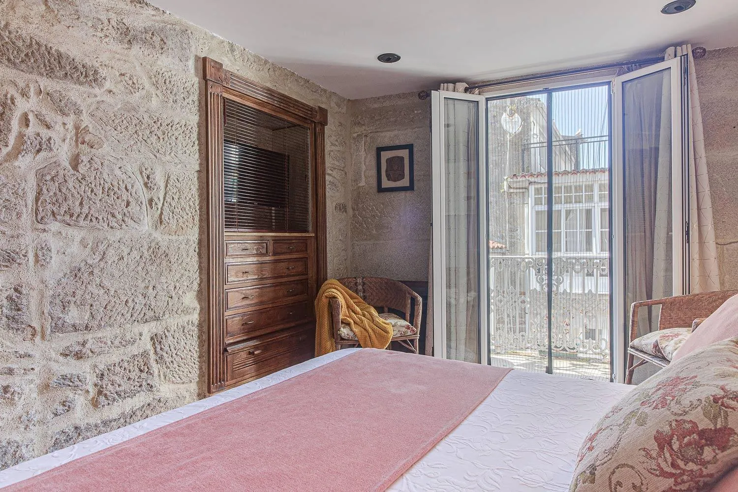 Bedroom, Bed in Casa del ancla 2º