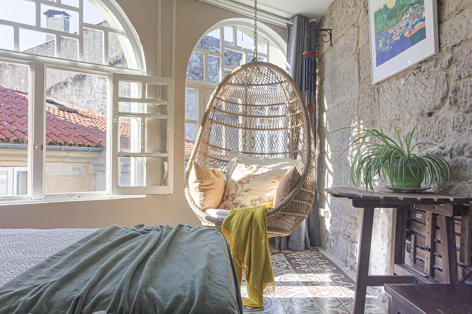 Bedroom, Bed in Casa del ancla 2º