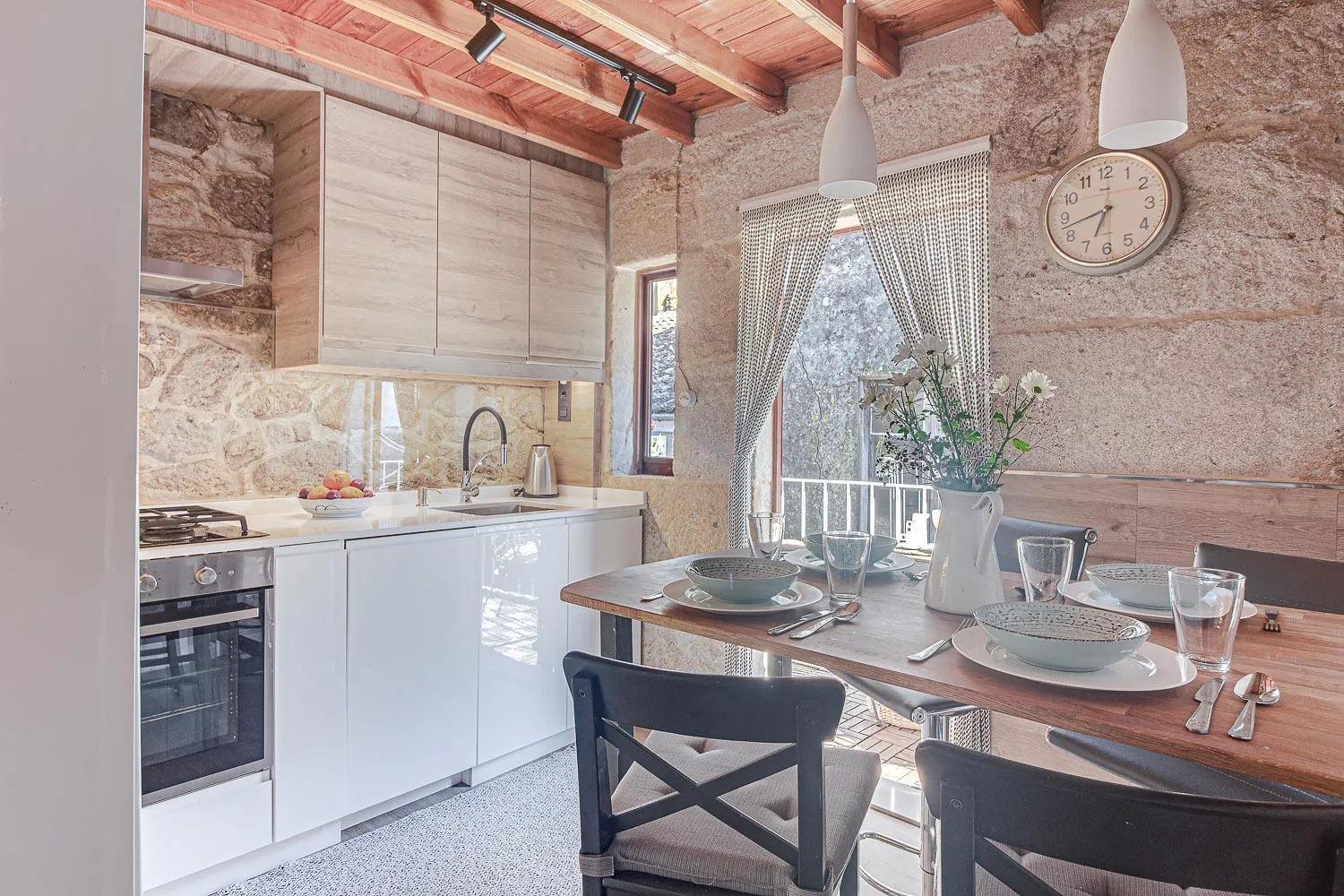 Kitchen or kitchenette in Casa del ancla 2º