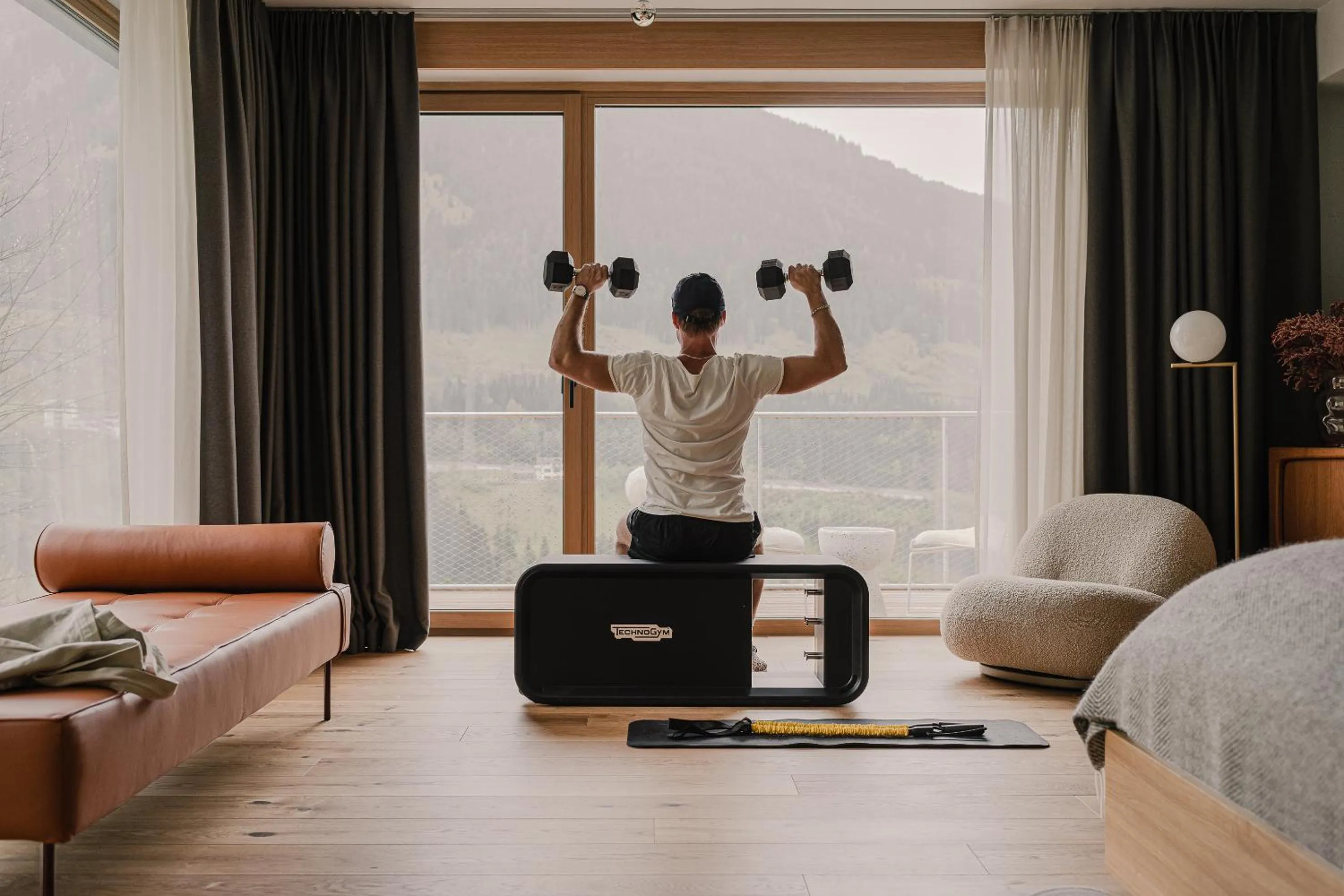 Fitness centre/facilities in The Comodo Bad Gastein, a Member of Design Hotels