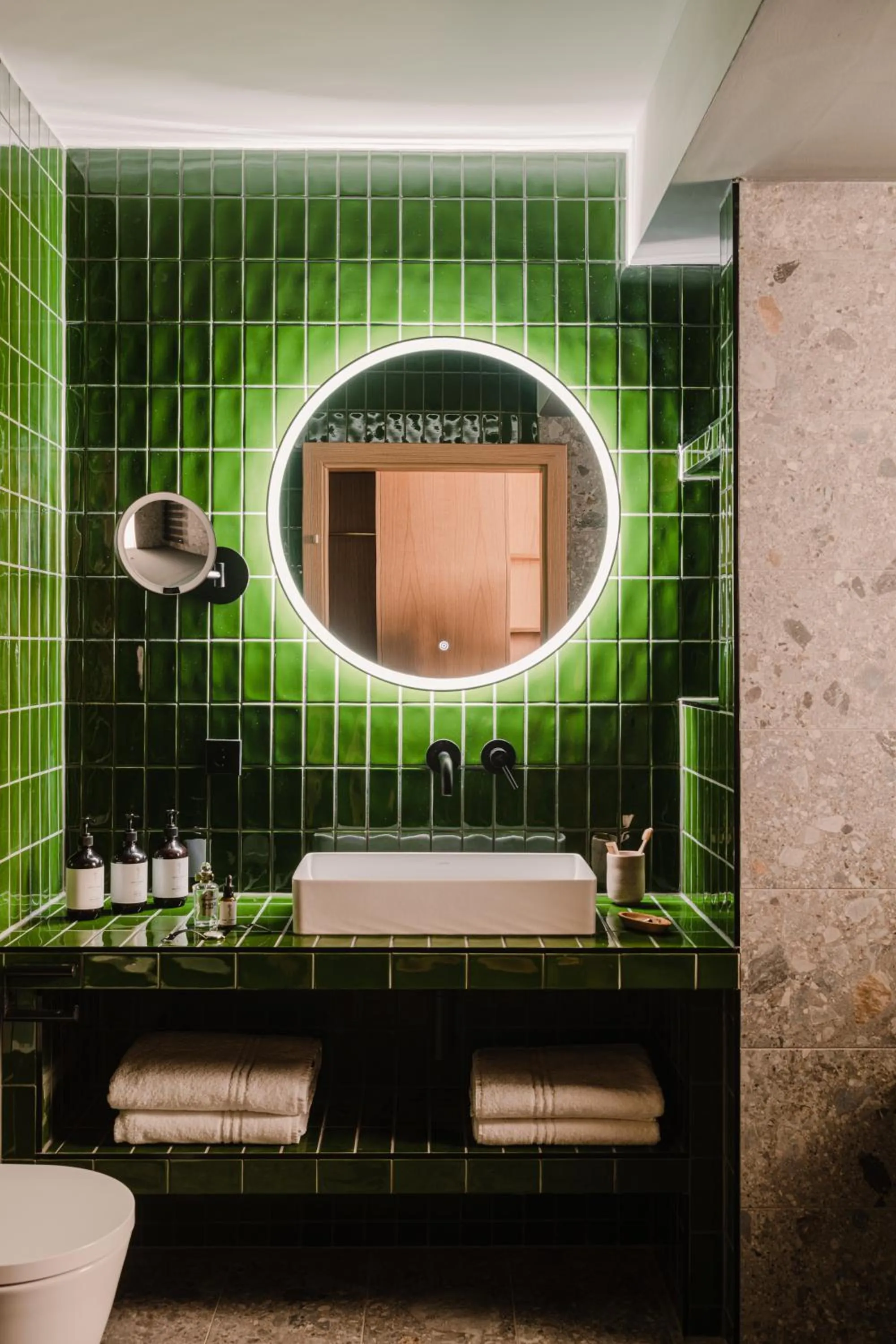 Bathroom in The Comodo Bad Gastein, a Member of Design Hotels