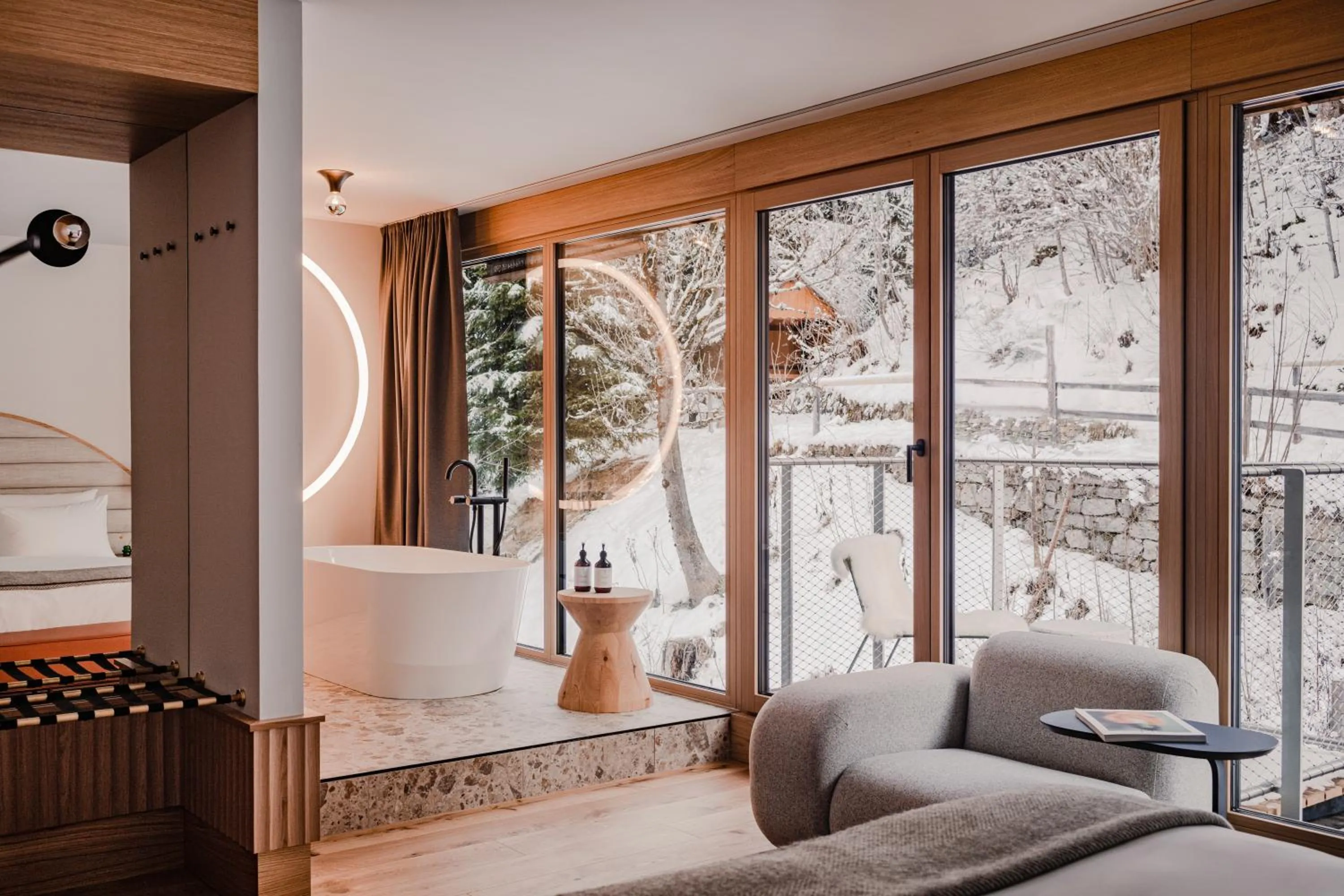 Photo of the whole room in The Comodo Bad Gastein, a Member of Design Hotels