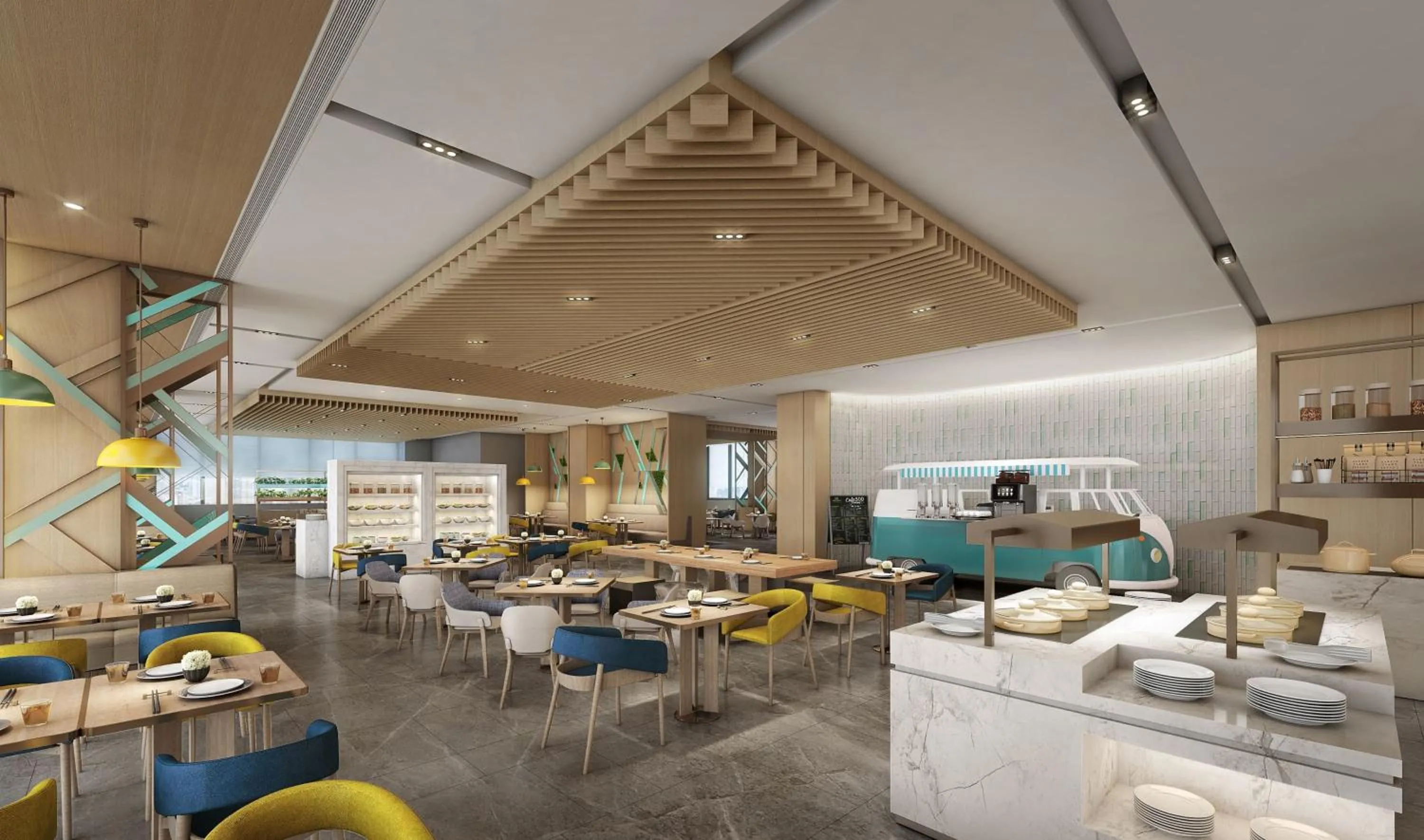 Restaurant/places to eat in Holiday Inn Yongkang