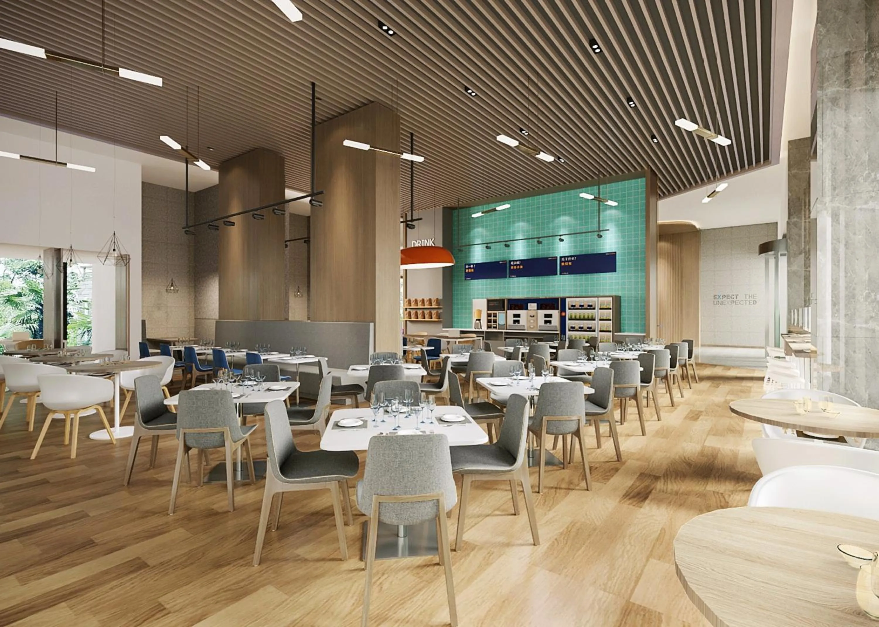 Restaurant/places to eat in Holiday Inn Express Guiyang Qingyan by IHG