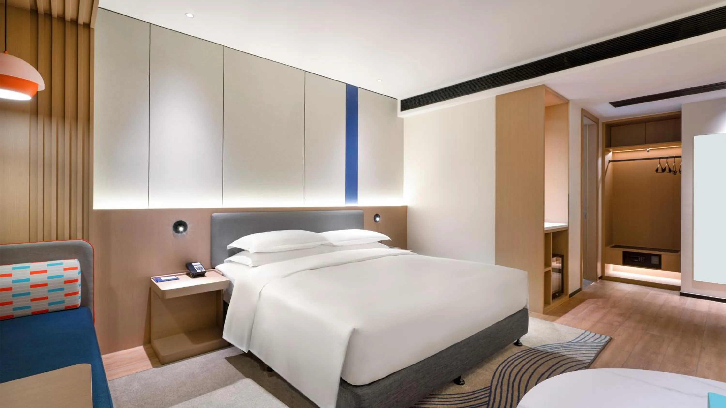Bed in Holiday Inn Express Changsha Kaifu by IHG