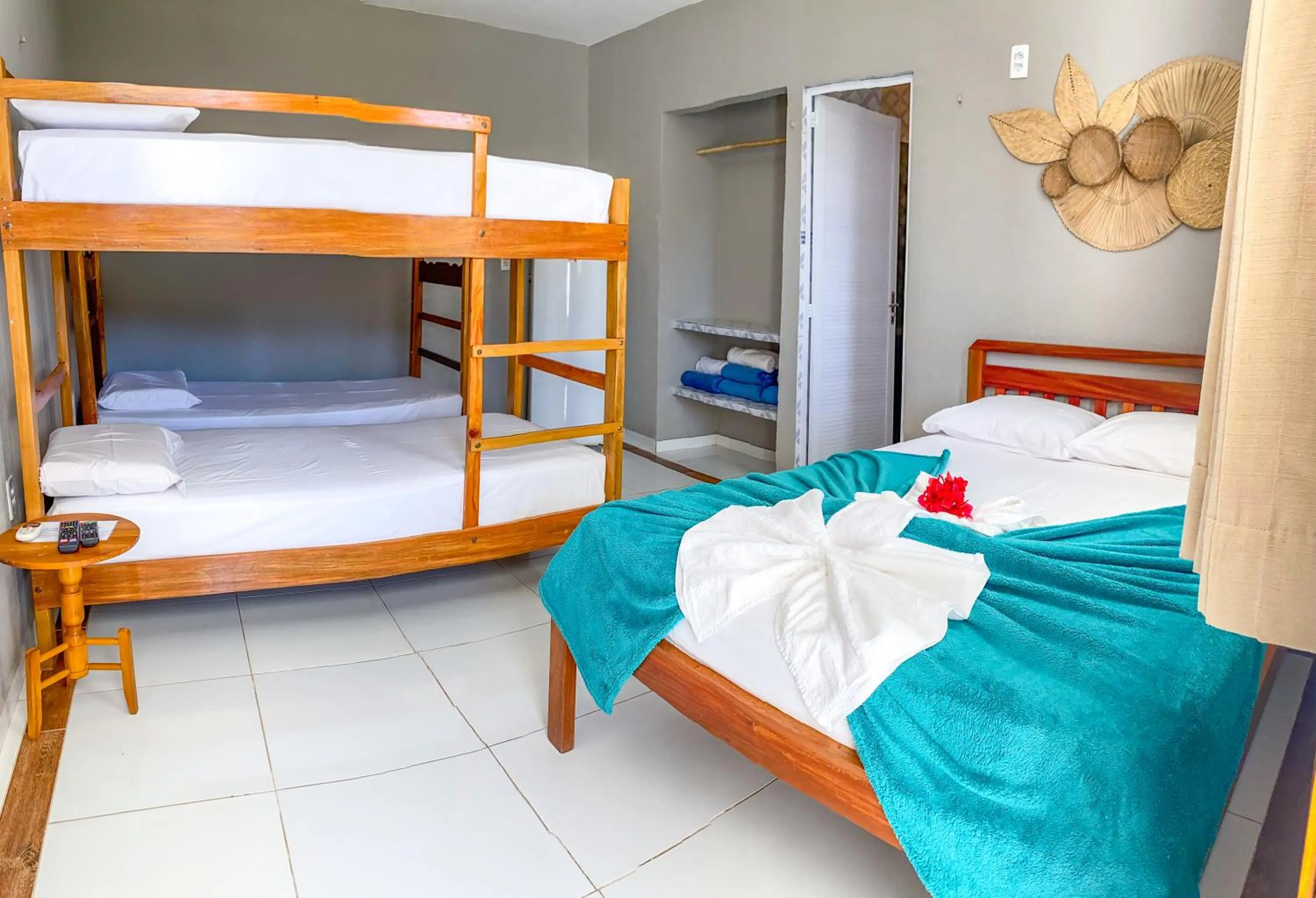 Bed in POUSADA OBAH VILLAGE