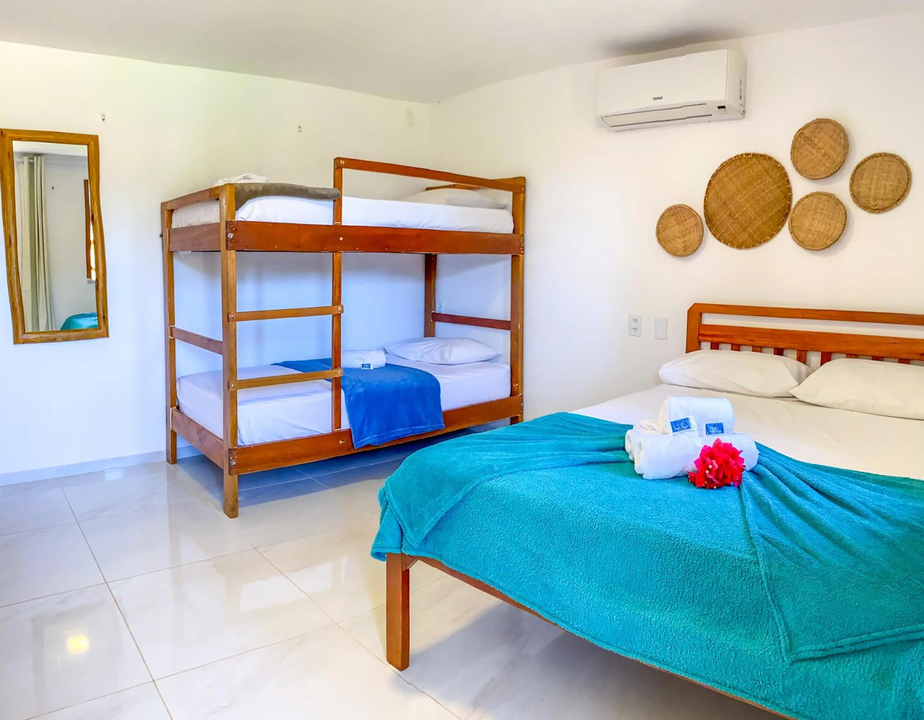 Bed in POUSADA OBAH VILLAGE