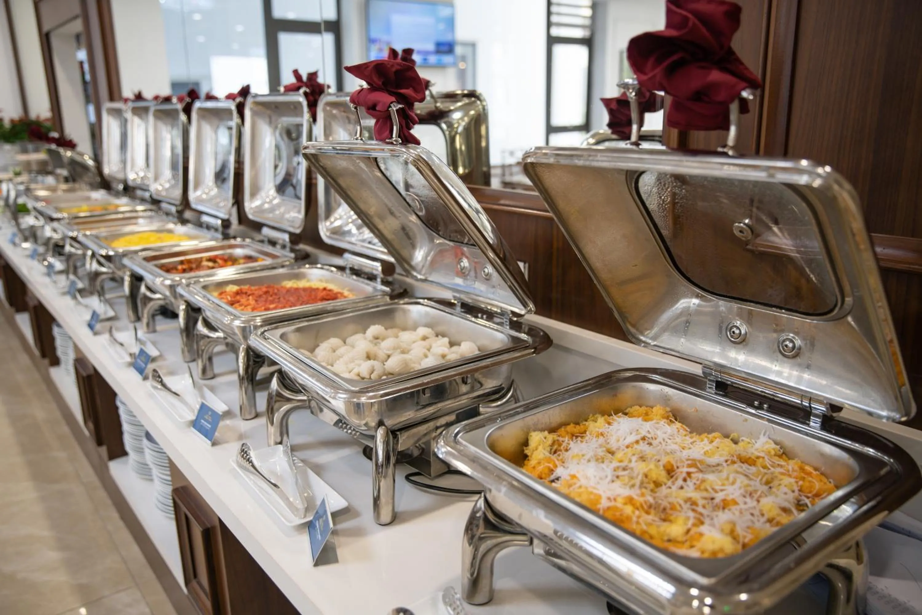 Buffet breakfast in The Sail Hotel - My Khe Beach