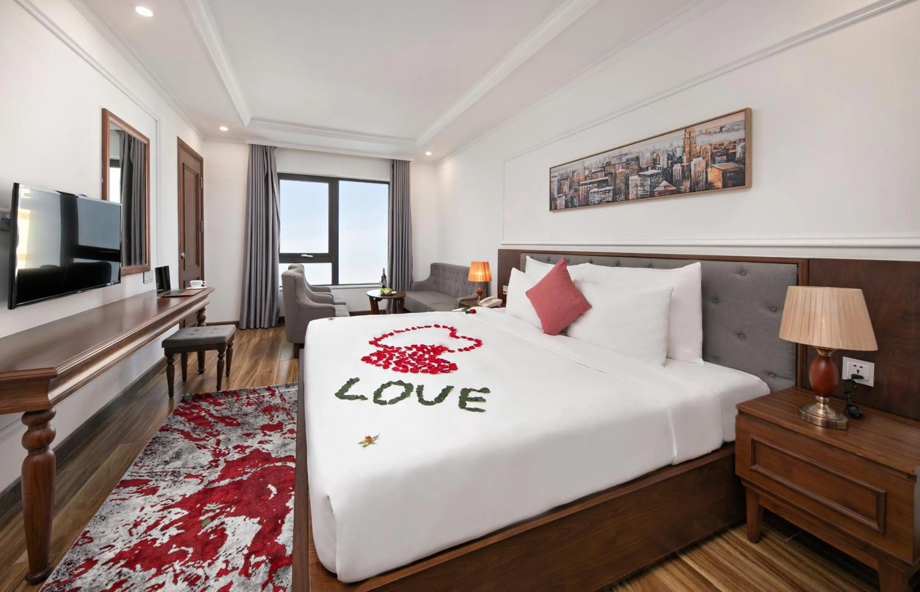 Photo of the whole room, Bed in The Sail Hotel - My Khe Beach