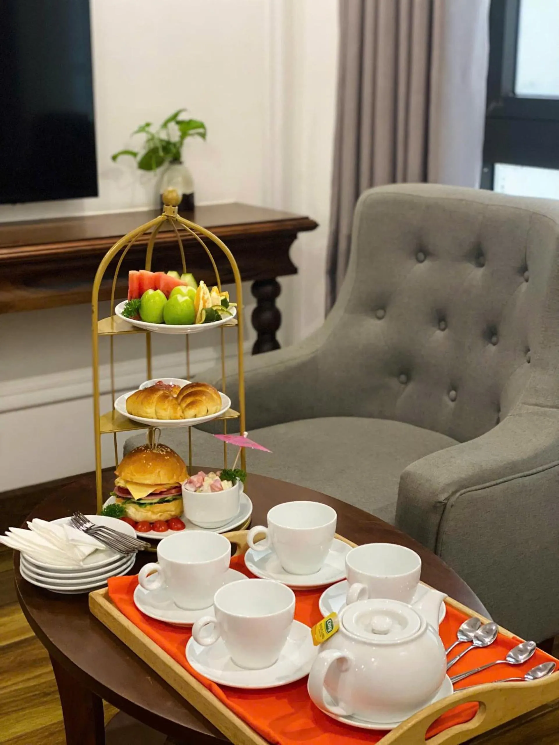 room service in The Sail Hotel - My Khe Beach