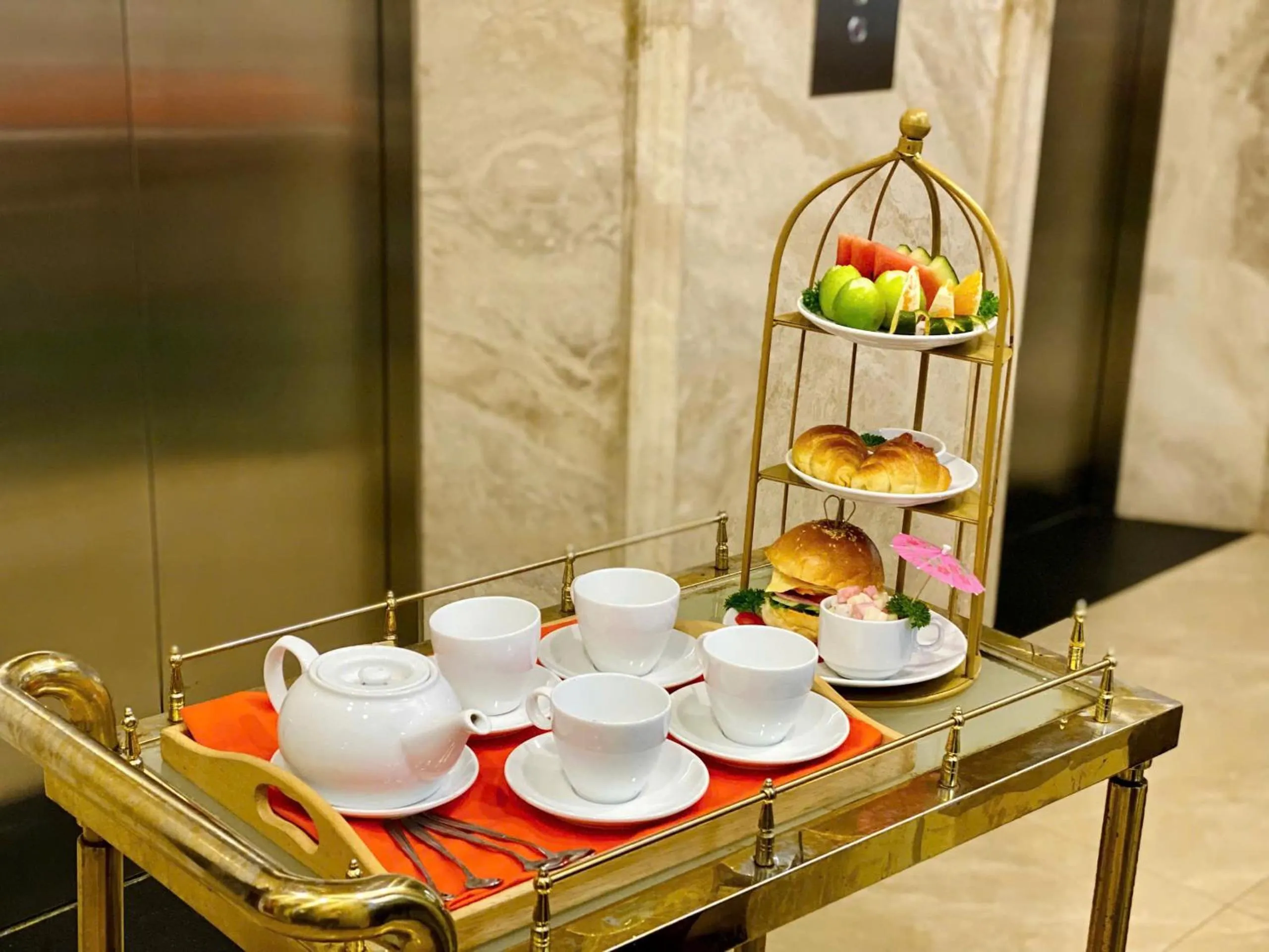 room service in The Sail Hotel - My Khe Beach